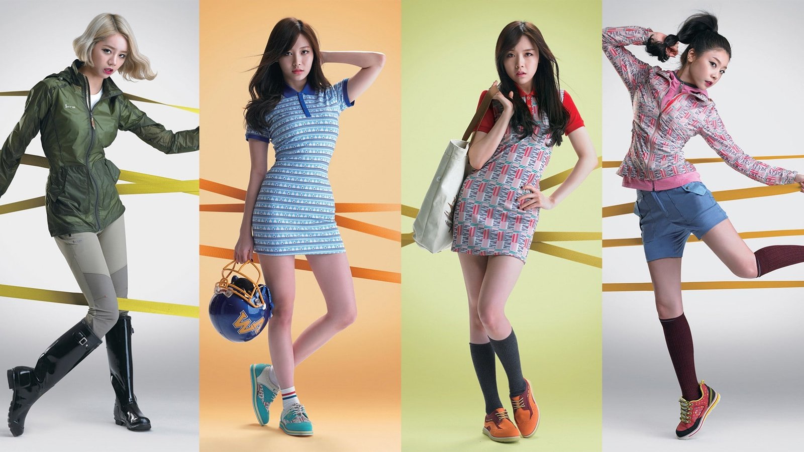k pop girls day korean group of people full length indoors 2k