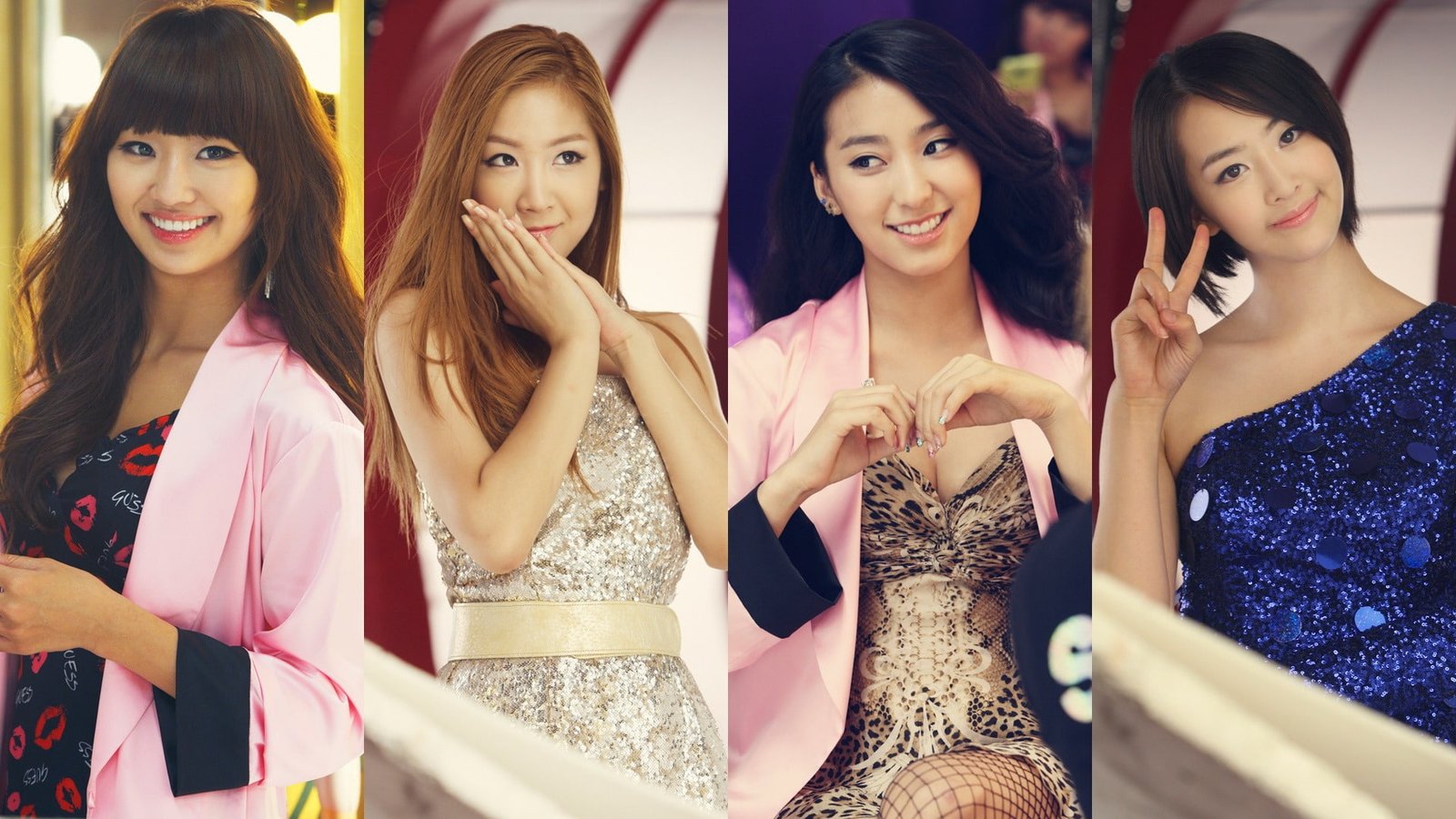Sistar Korean girls singer photo wallpaper 12 women s brown dress 2k