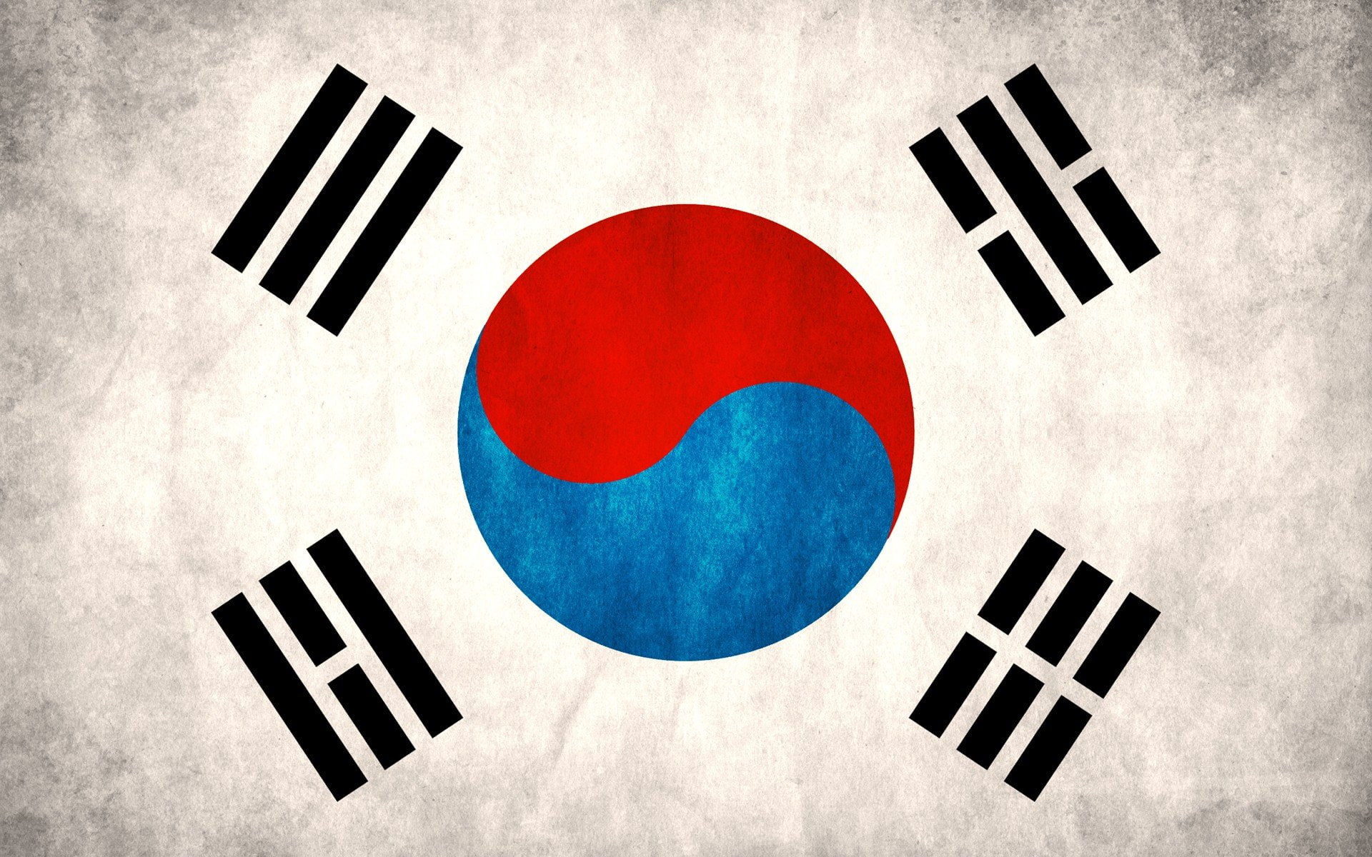 Asian Flag korean South Korea Taegeukgi 2k