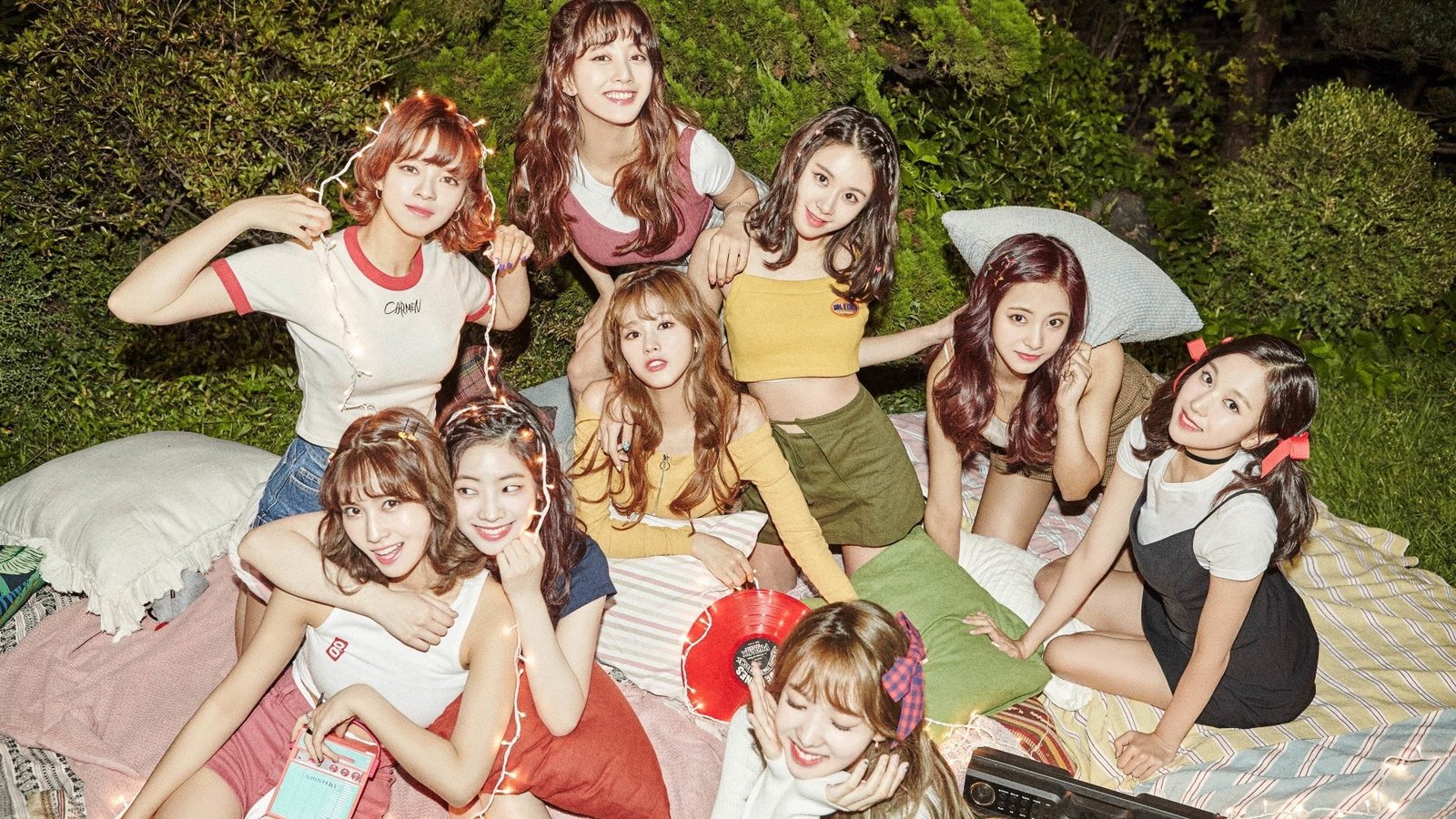 Band Music Twice Asian Brown Eyes Brunette Girl 2k