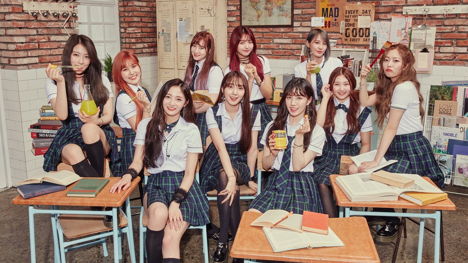 Music Pristin Asian Brunette Girl Band K Pop Korean Pristlin 2k