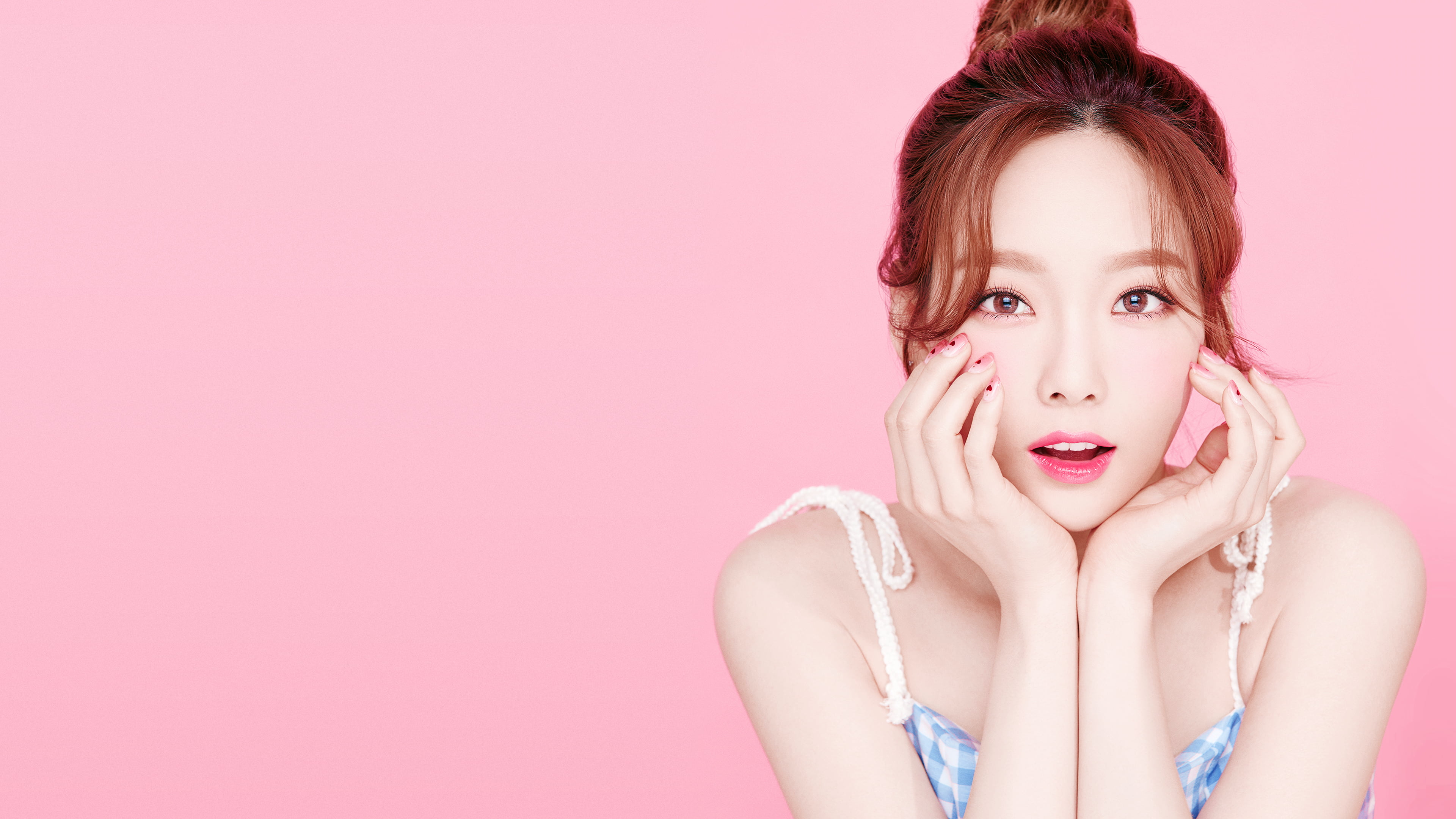 SNSD Taeyeon Kim singer K pop Asian Korean women 2k 4k