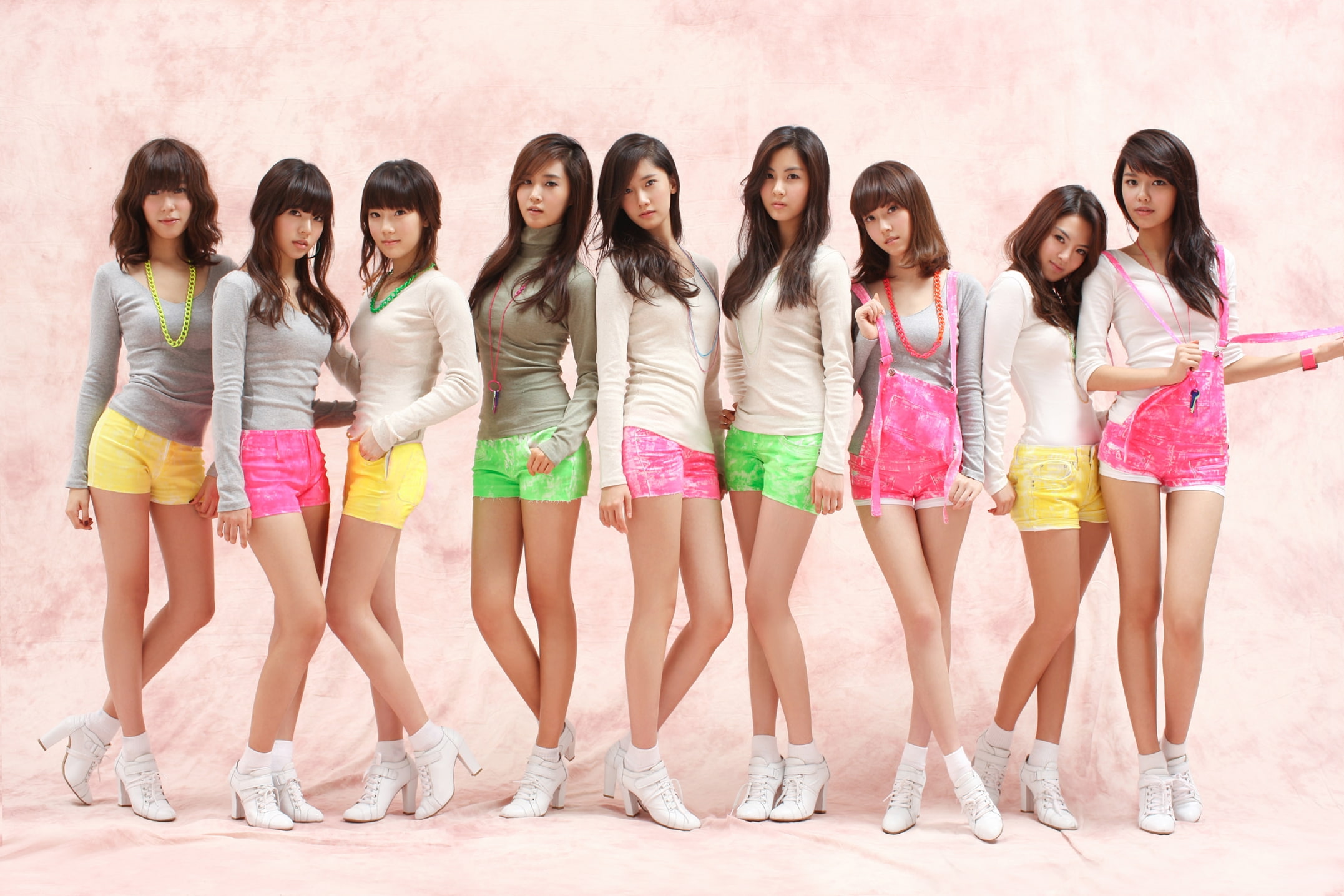 women girls generation snsd long hair people celebrity high heels asians korean shorts People Short HD Art 2k