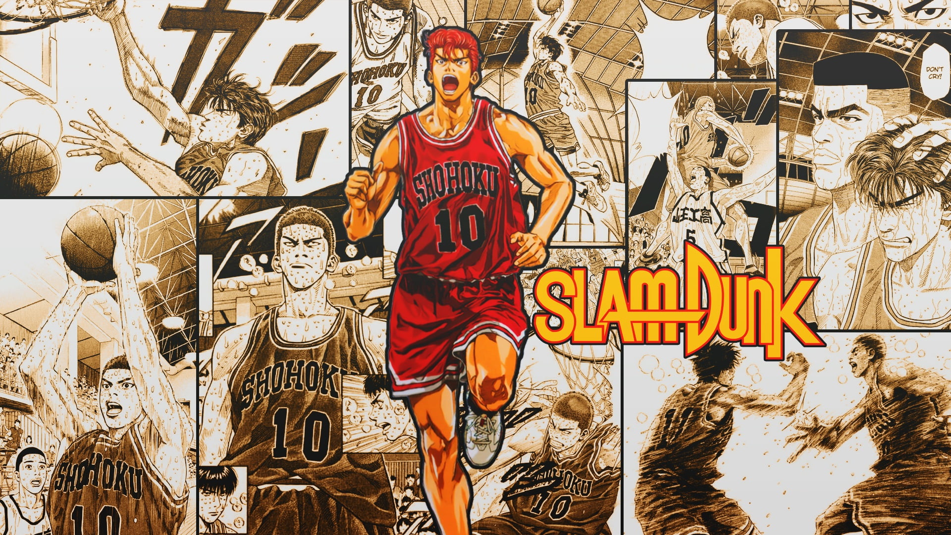 Anime Slam Dunk Hanamichi Sakuragi 2k
