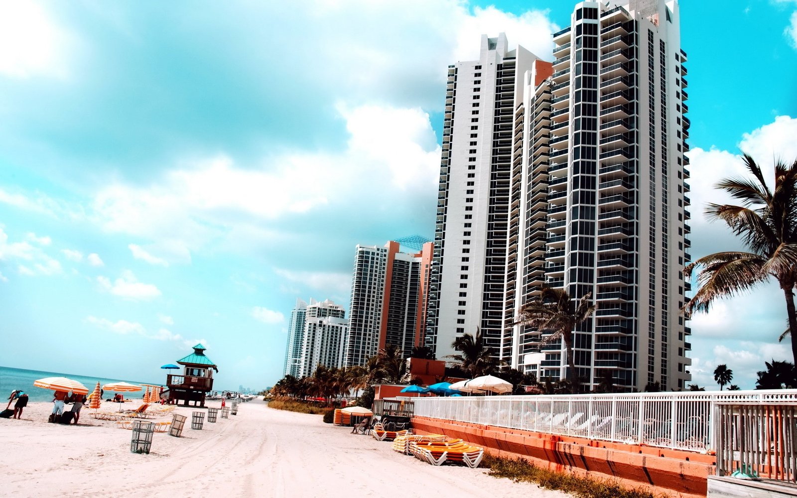 beach built structure architecture building exterior sky 2k