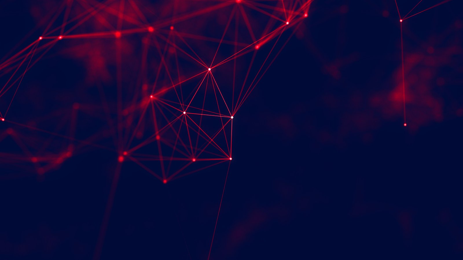 geometry cyberspace red lines digital art abstract 2k 4k 5k