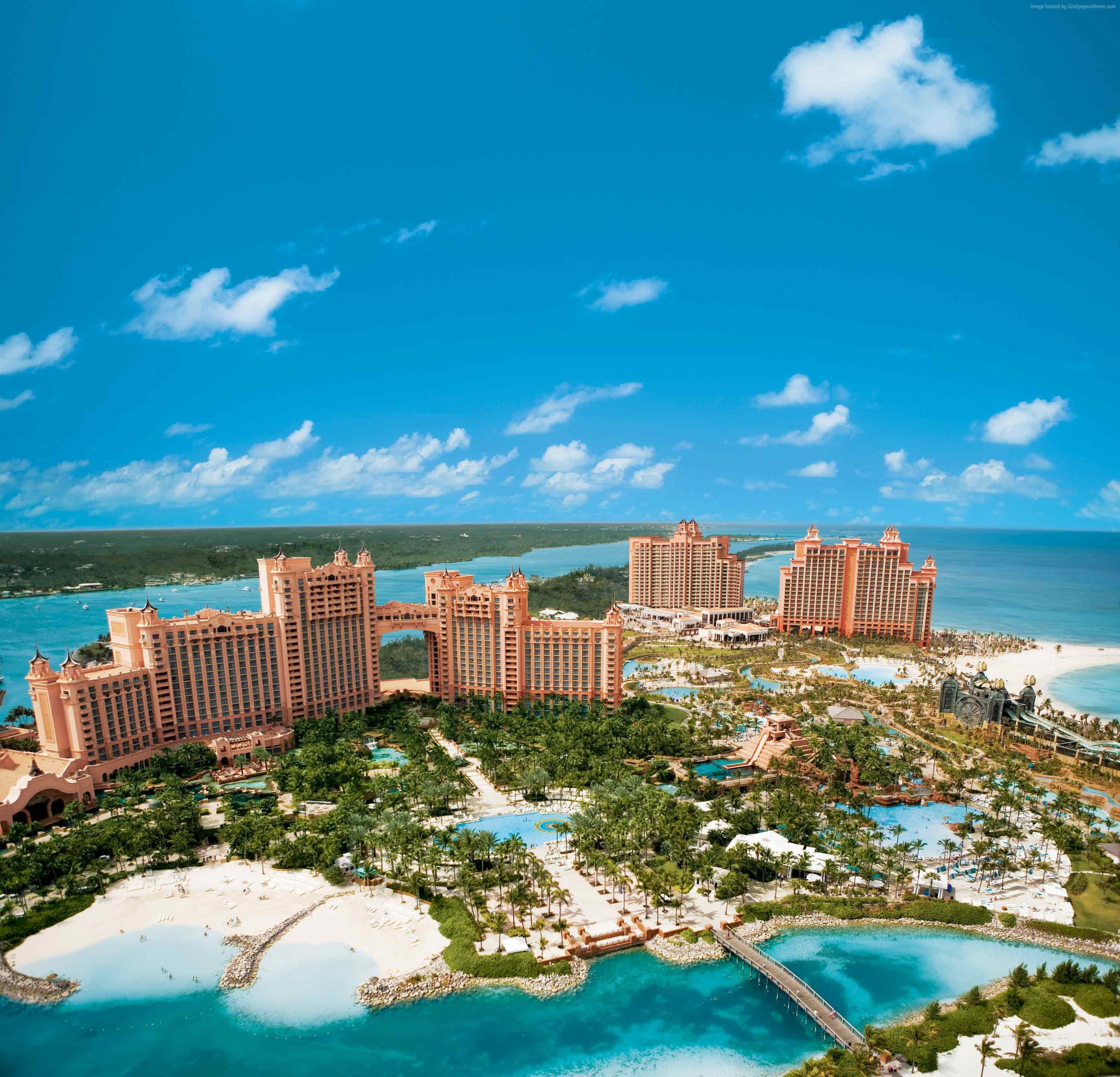 Bahamas resort booking sea travel blue ocean hotel pool 2k