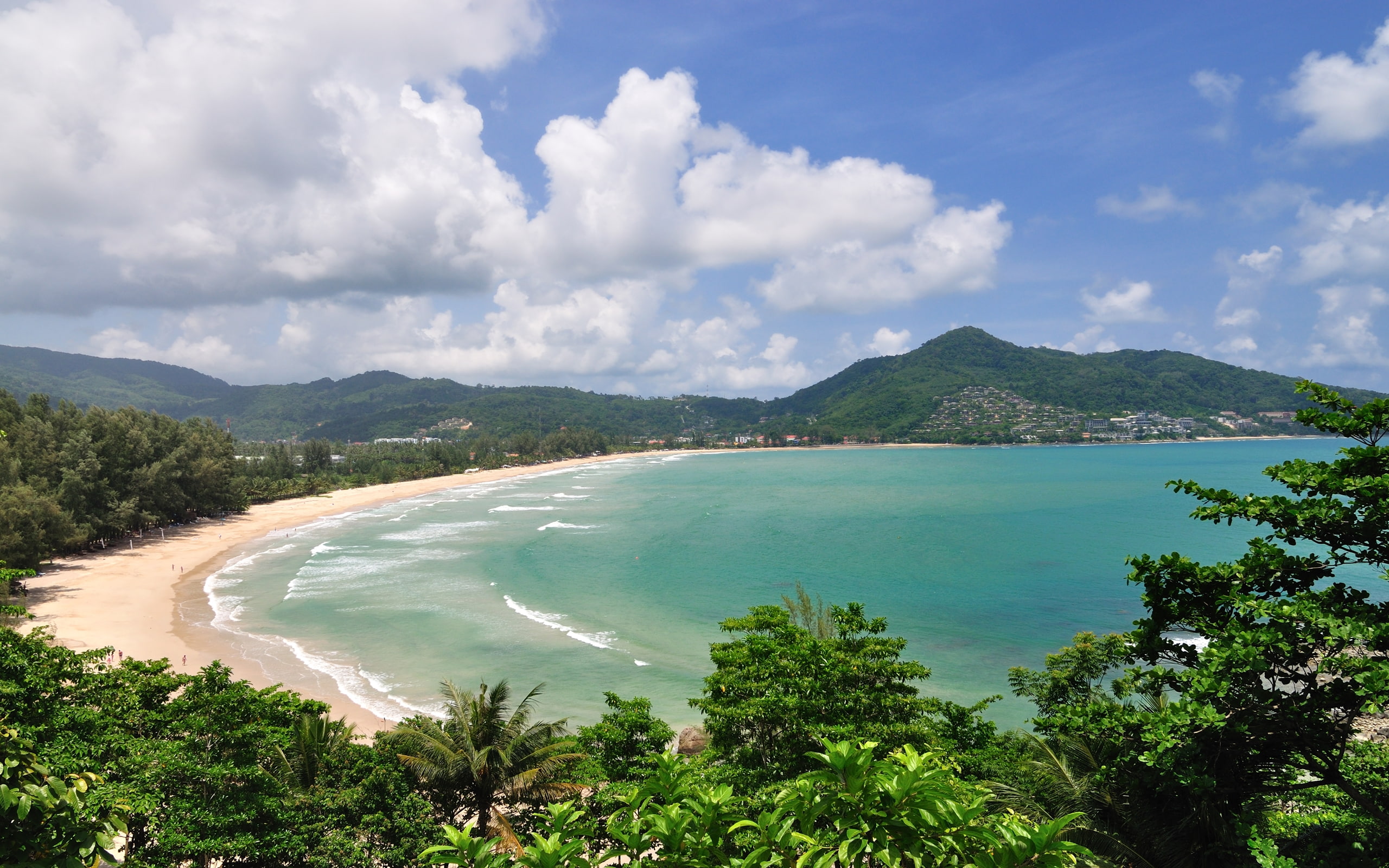 Panorama Of Kamala Bay And Beach Phuket Tha 2k