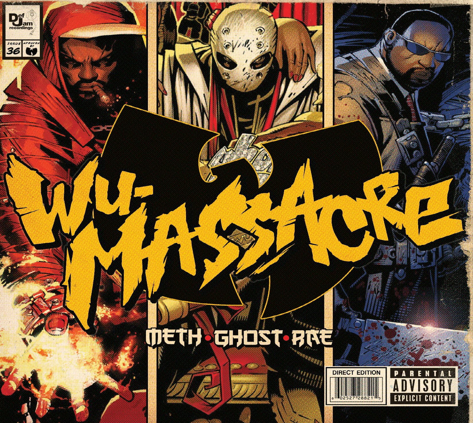 comics gangsta ghostface hip hop killah man method poster 2k