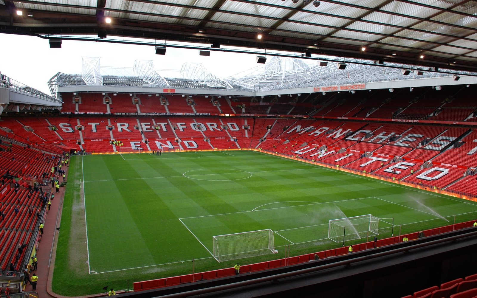 fields stadium manchester united fc old trafford club football not soccer Nature Fields HD Art 2k