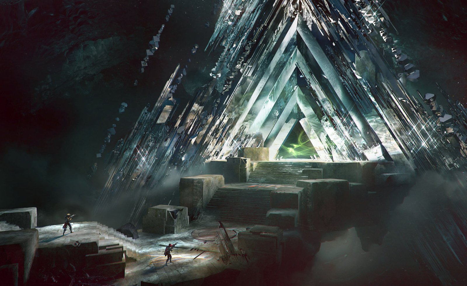 Vault of Glass Destiny video game fantasy art 2k