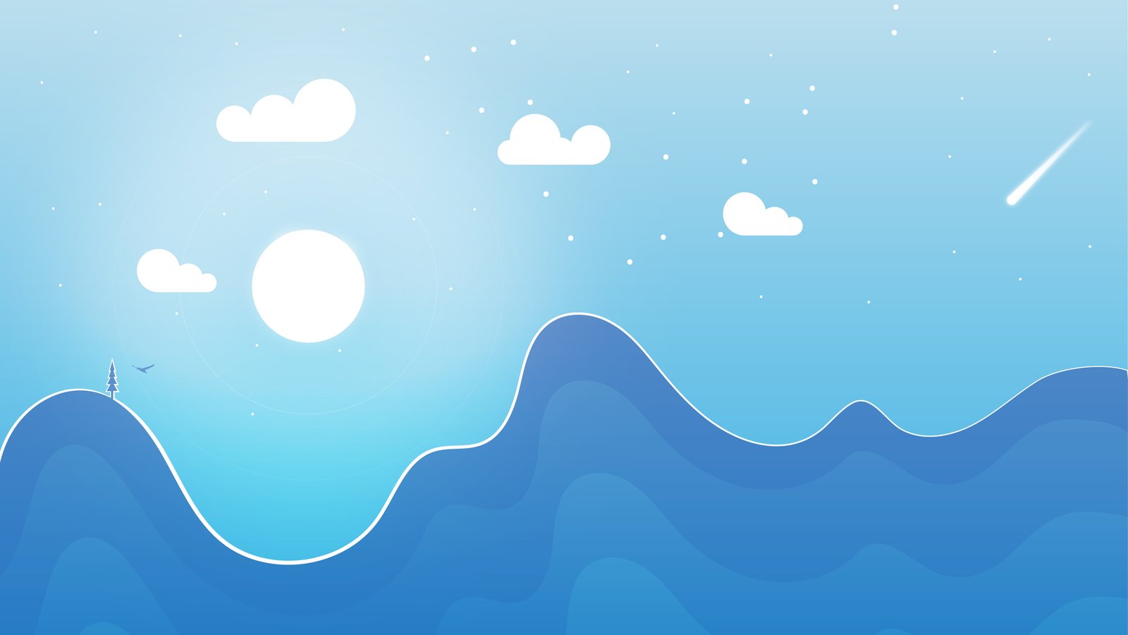 Winter Night 2k 4k 5k 8k 10k