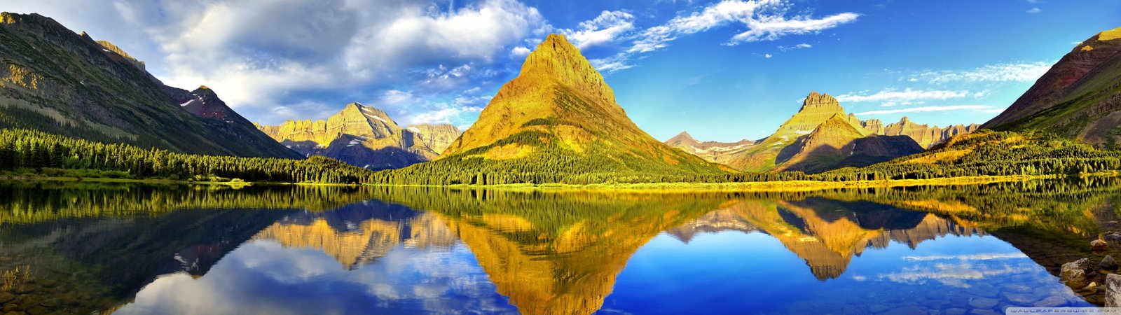 brown mountain and body of water mountains lake reflection 2k 4k
