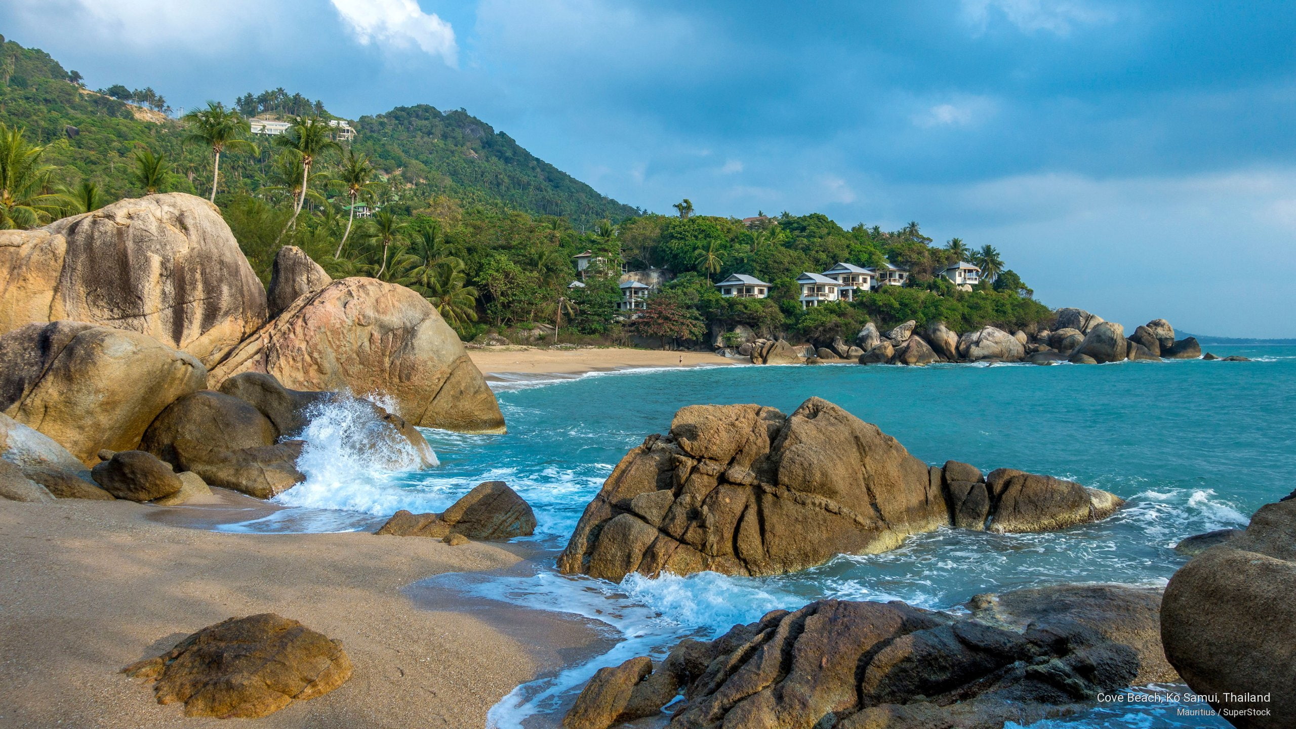 Cove Beach Ko Samui Thailand Islands 2k