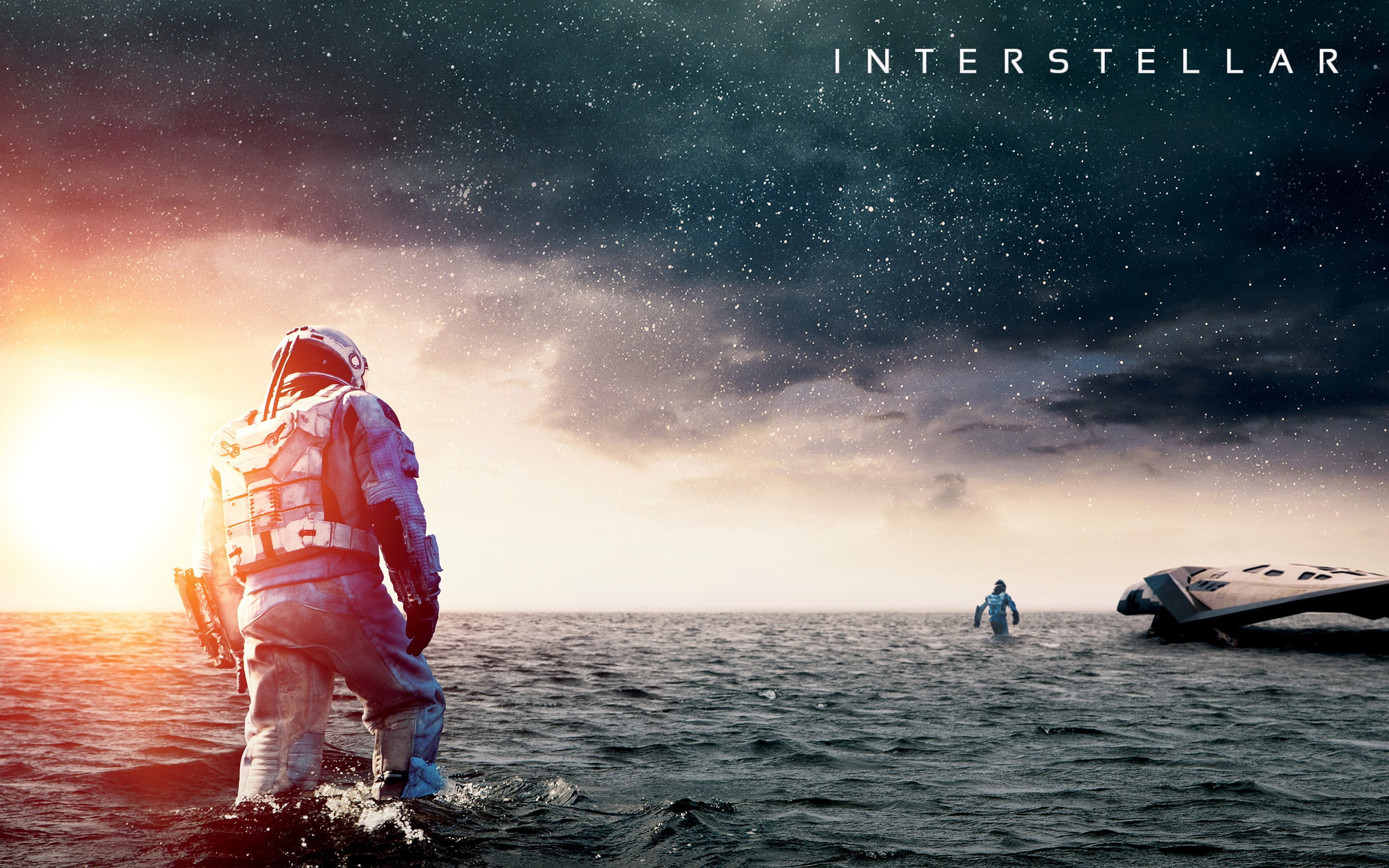 Interstellar movie still screenshot poster 2k