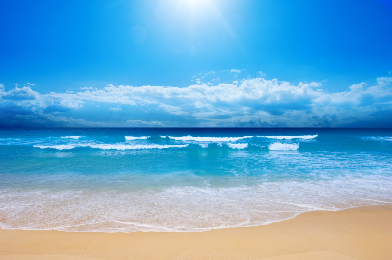 Sunny day Summer Beach 2k 4k