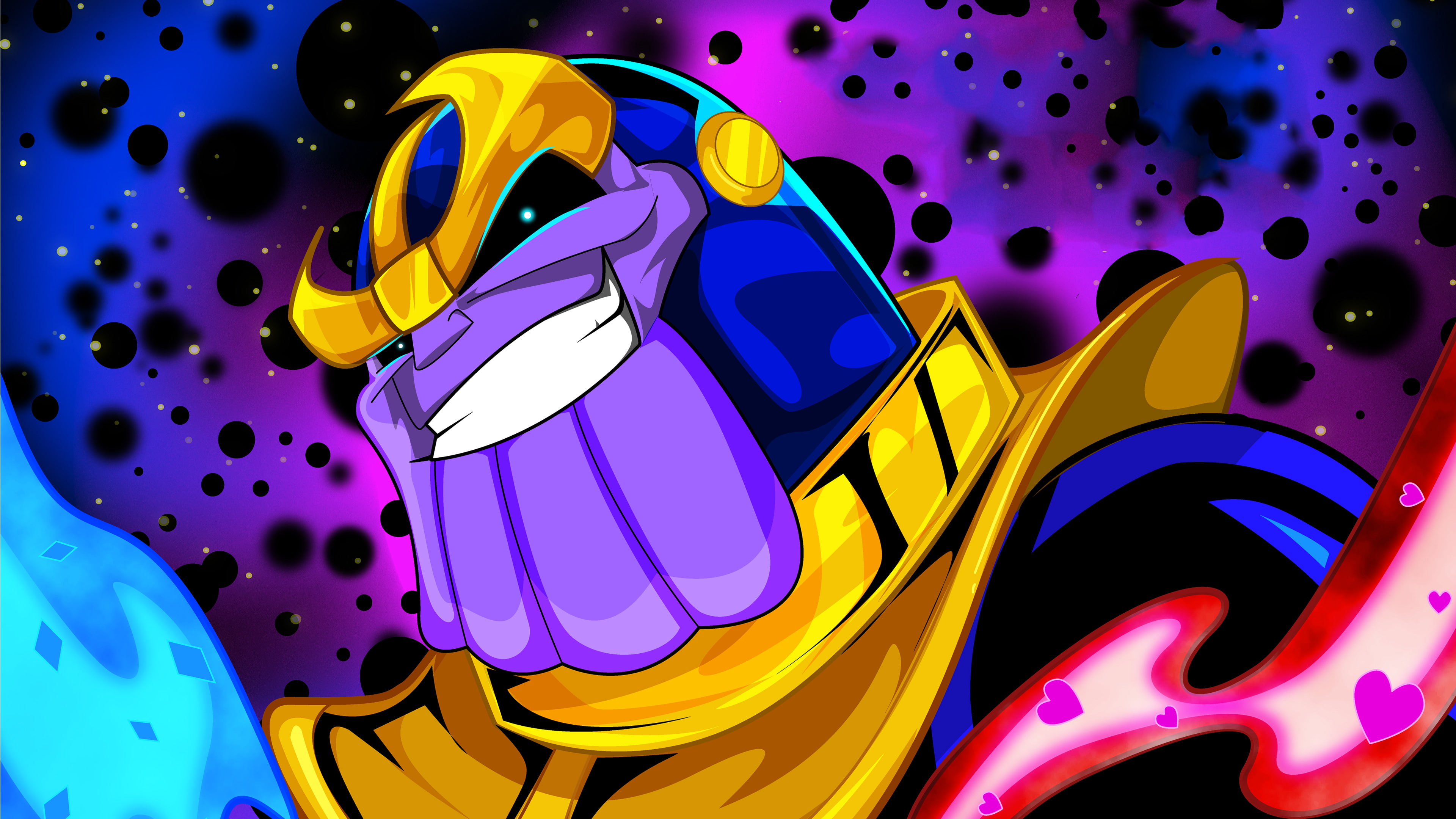 thanos artwork hd marvel superheroes behance digital art 2k 4k