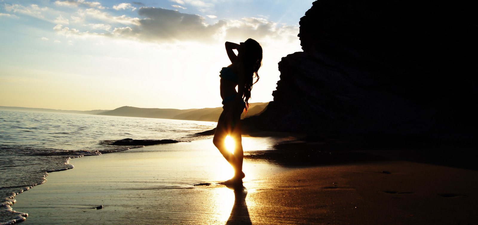 women beach water sand sea outdoors model 2k 4k 5k
