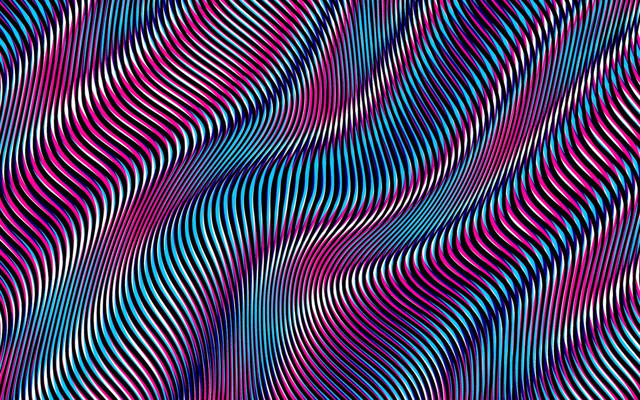 abstract painting optical illusion pattern backgrounds full frame 2k