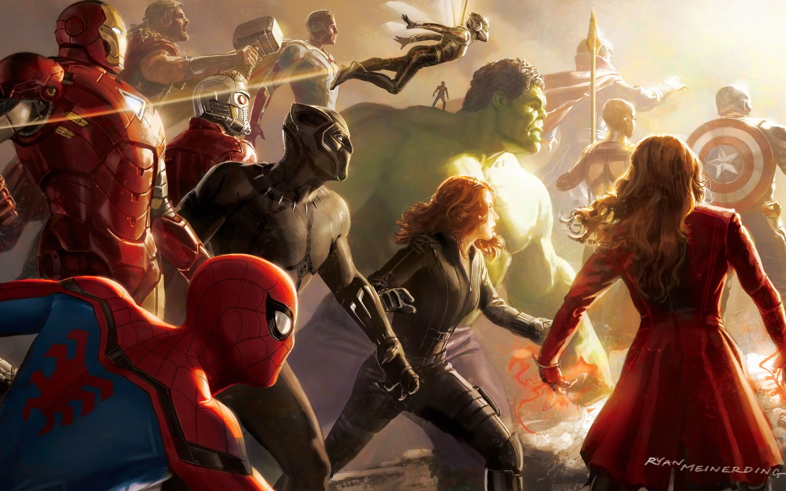 Avengers Infinity War Artwork 2k 4k