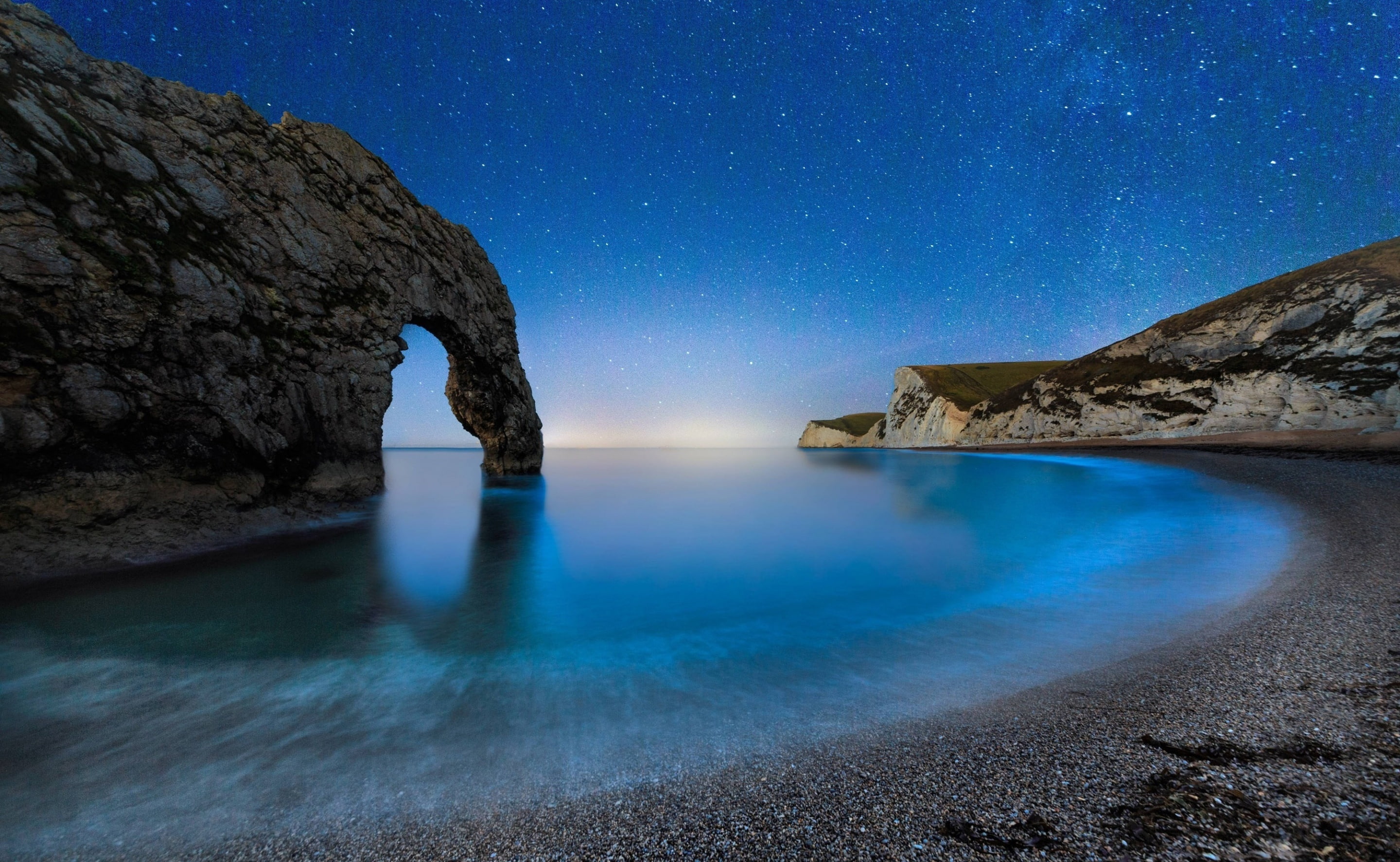 Best Beaches in the World nature wallpaper night blue water 2k