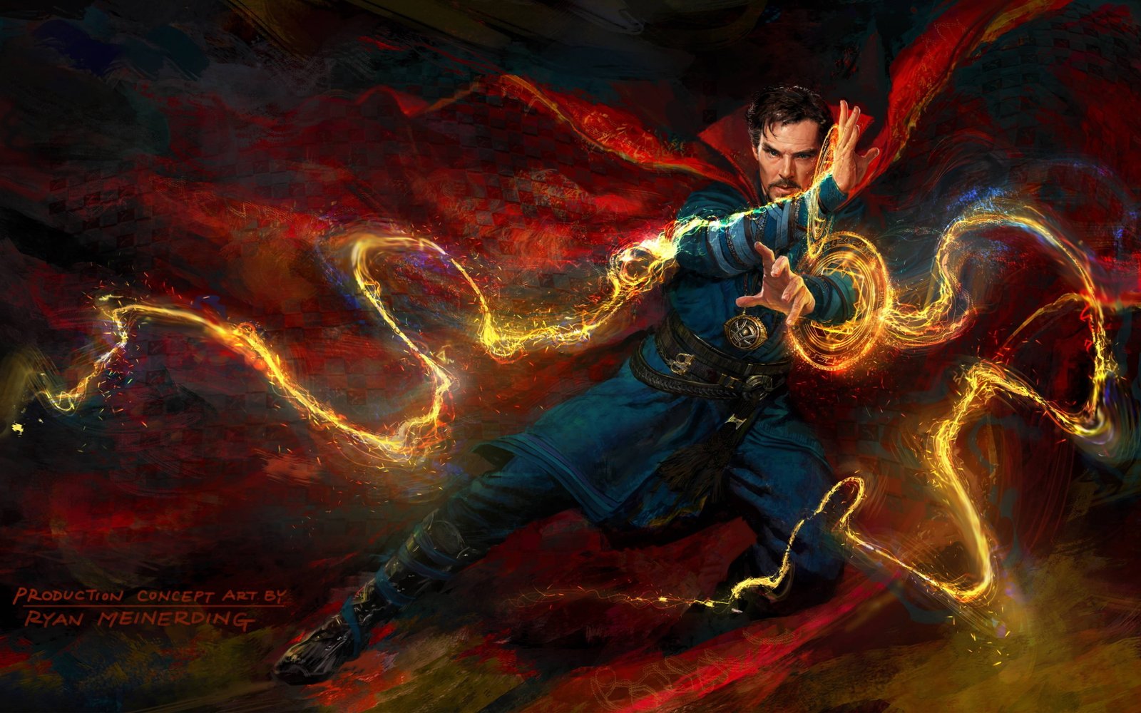 Doctor Strange Marvel Comics Cinematic Universe Benedict Cumberbatch 2k 4k