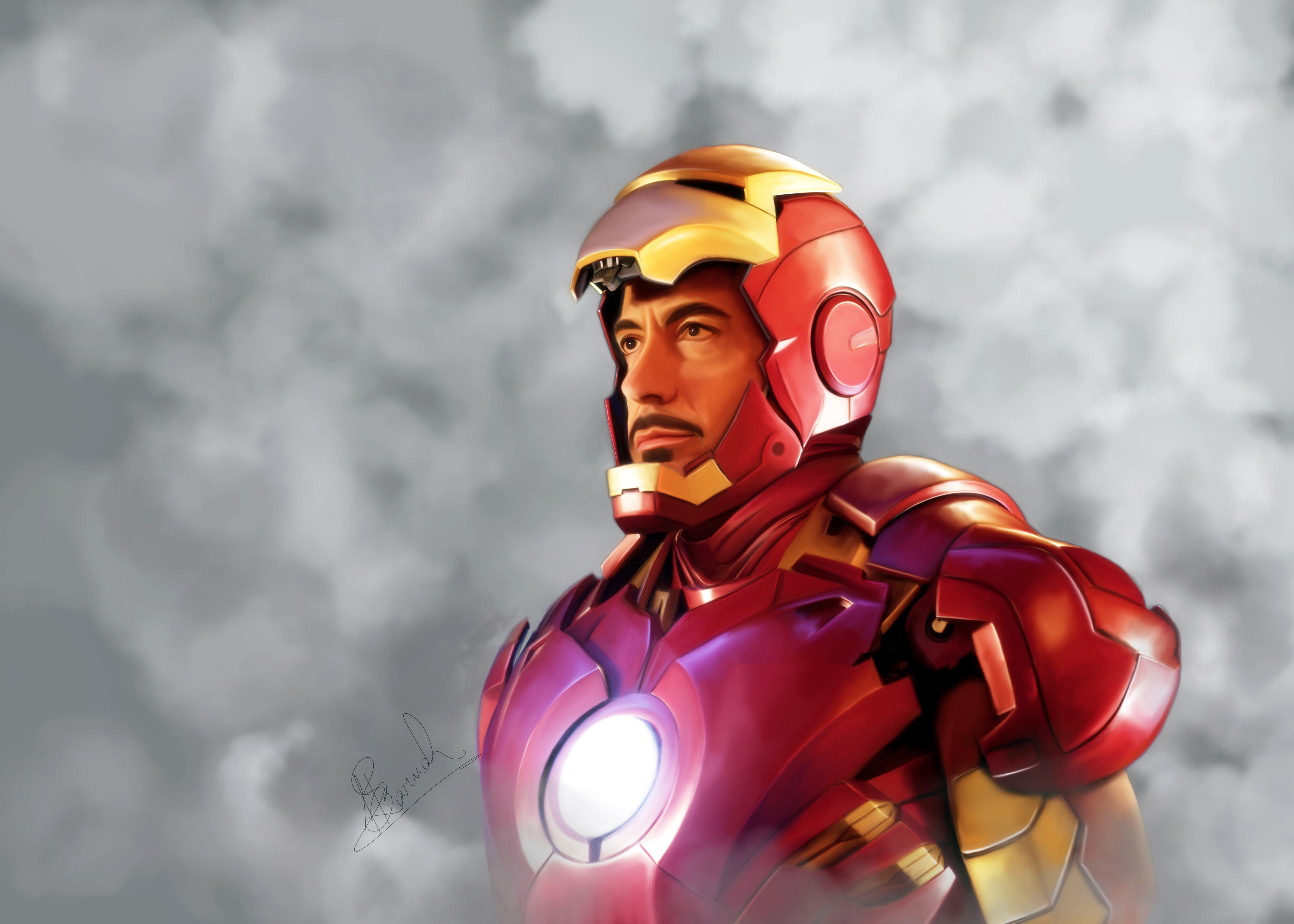 iron man hd artwork artist deviantart superheroes 2k 4k 5k