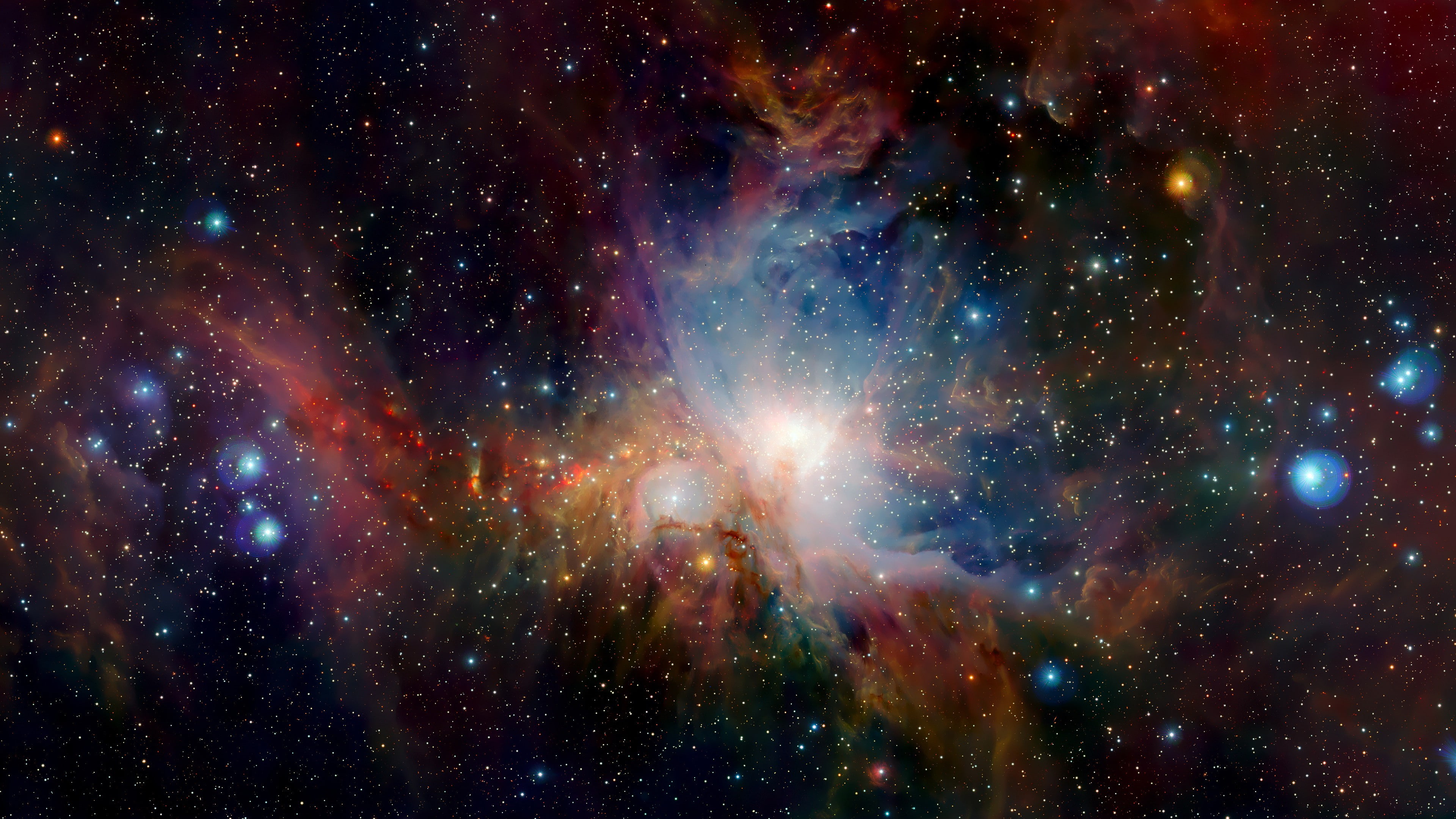 nebula HD Orion Infrared 2k 4k