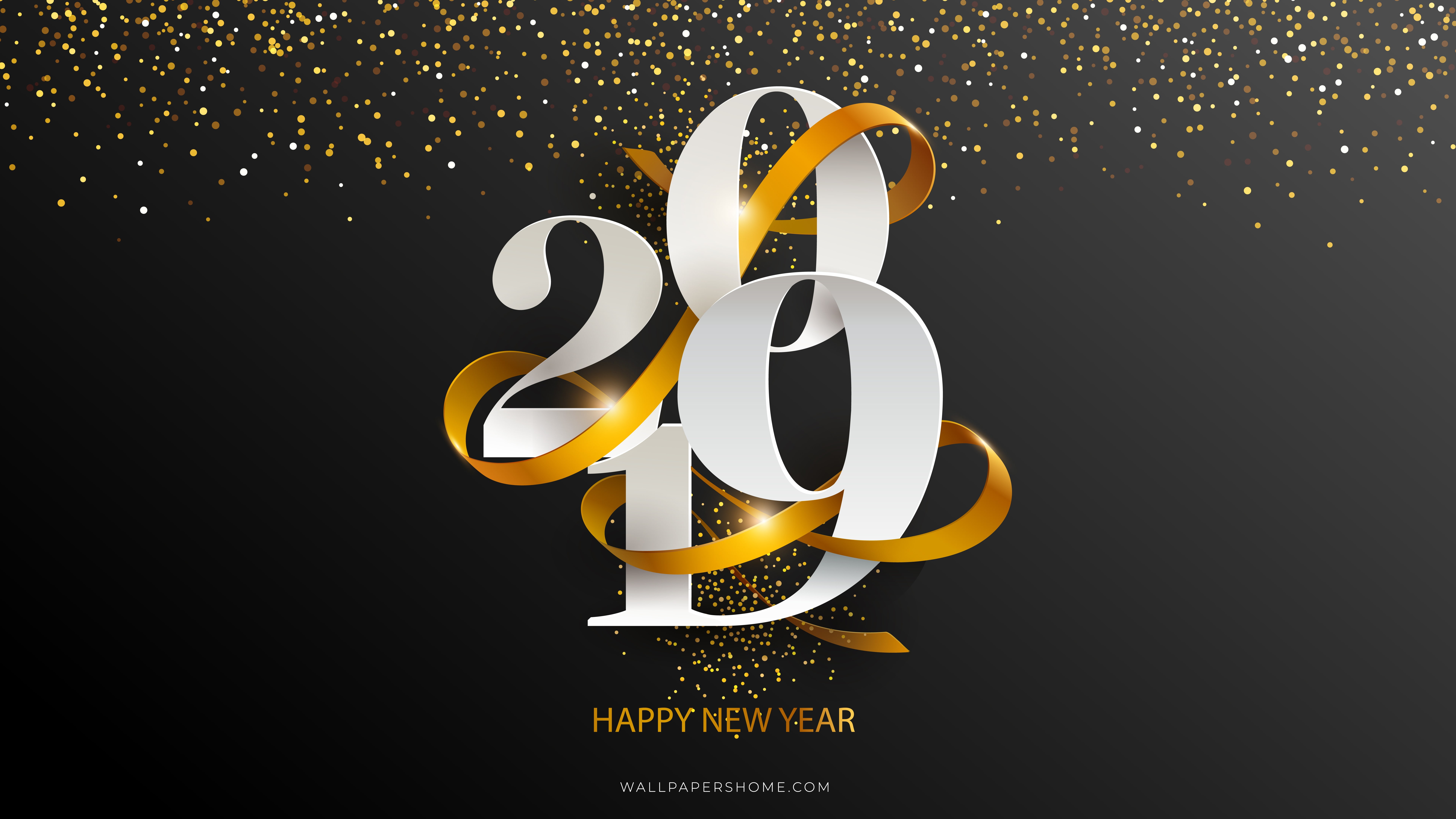 New Year Christmas poster 2k 4k 5k 8k