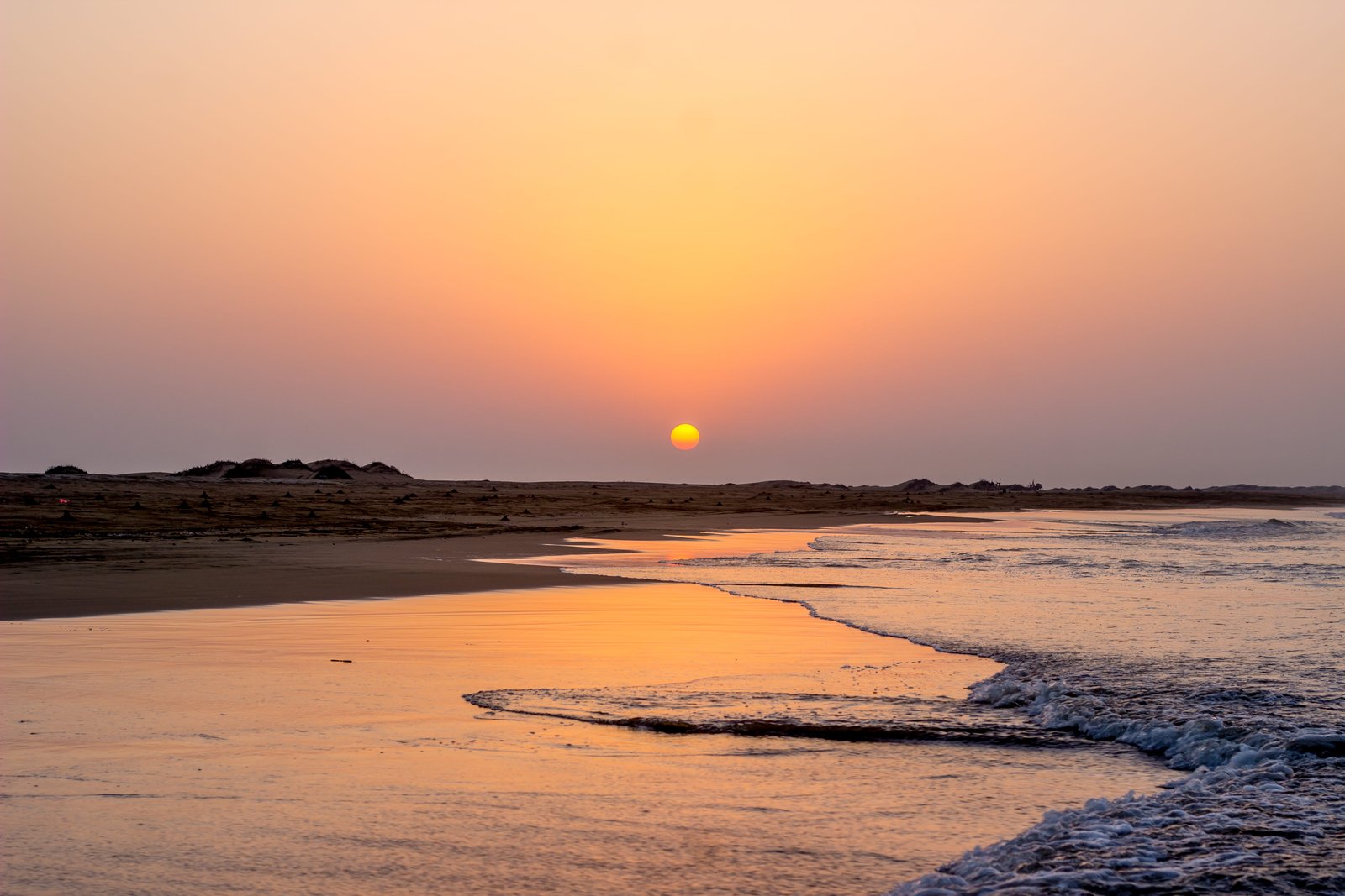 pakistan kund malir beach sunrise sky sunset water scenics nature 2k 4k 5k