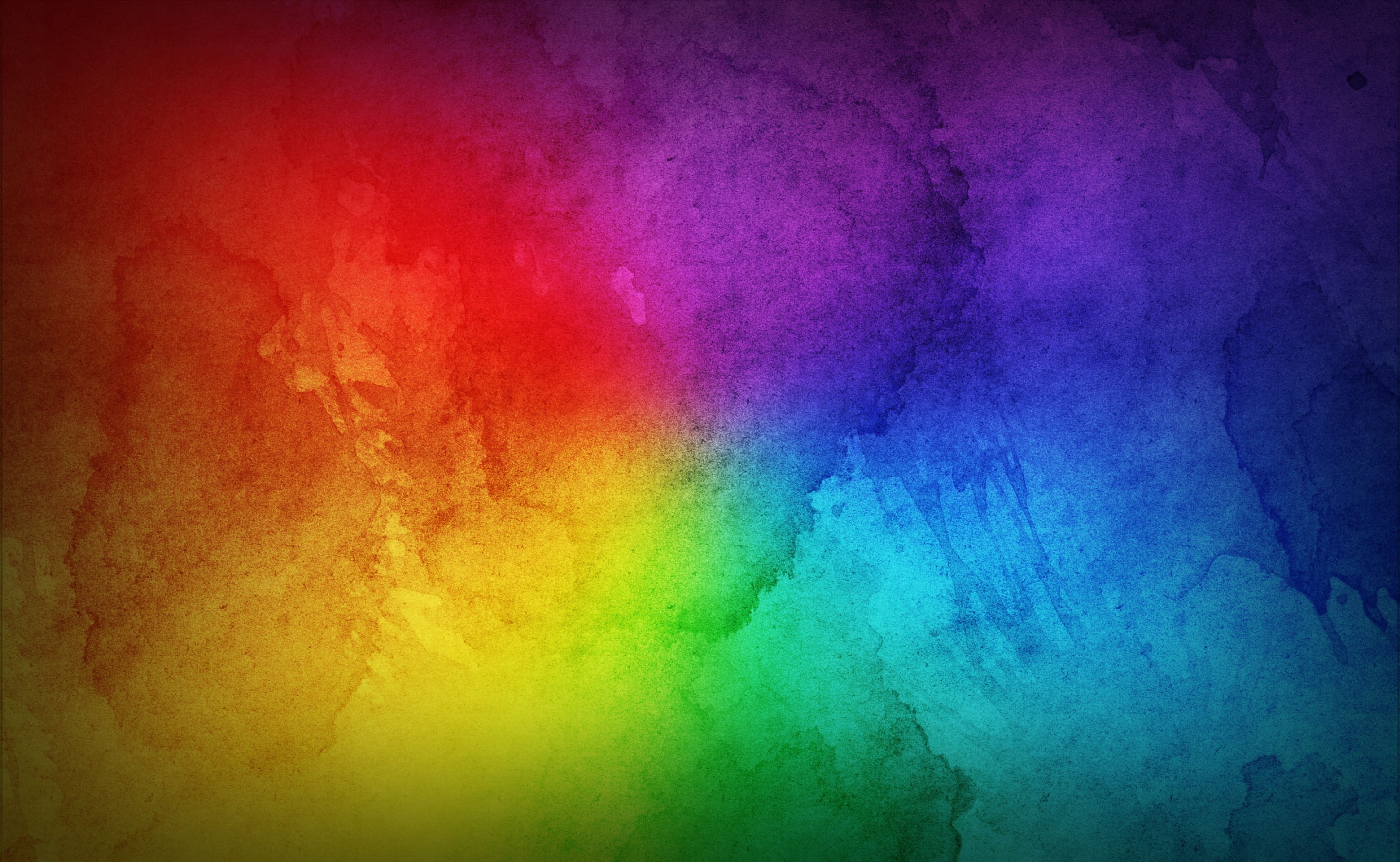 Rainbow abstract wallpaper Aero multi colored vibrant color 2k