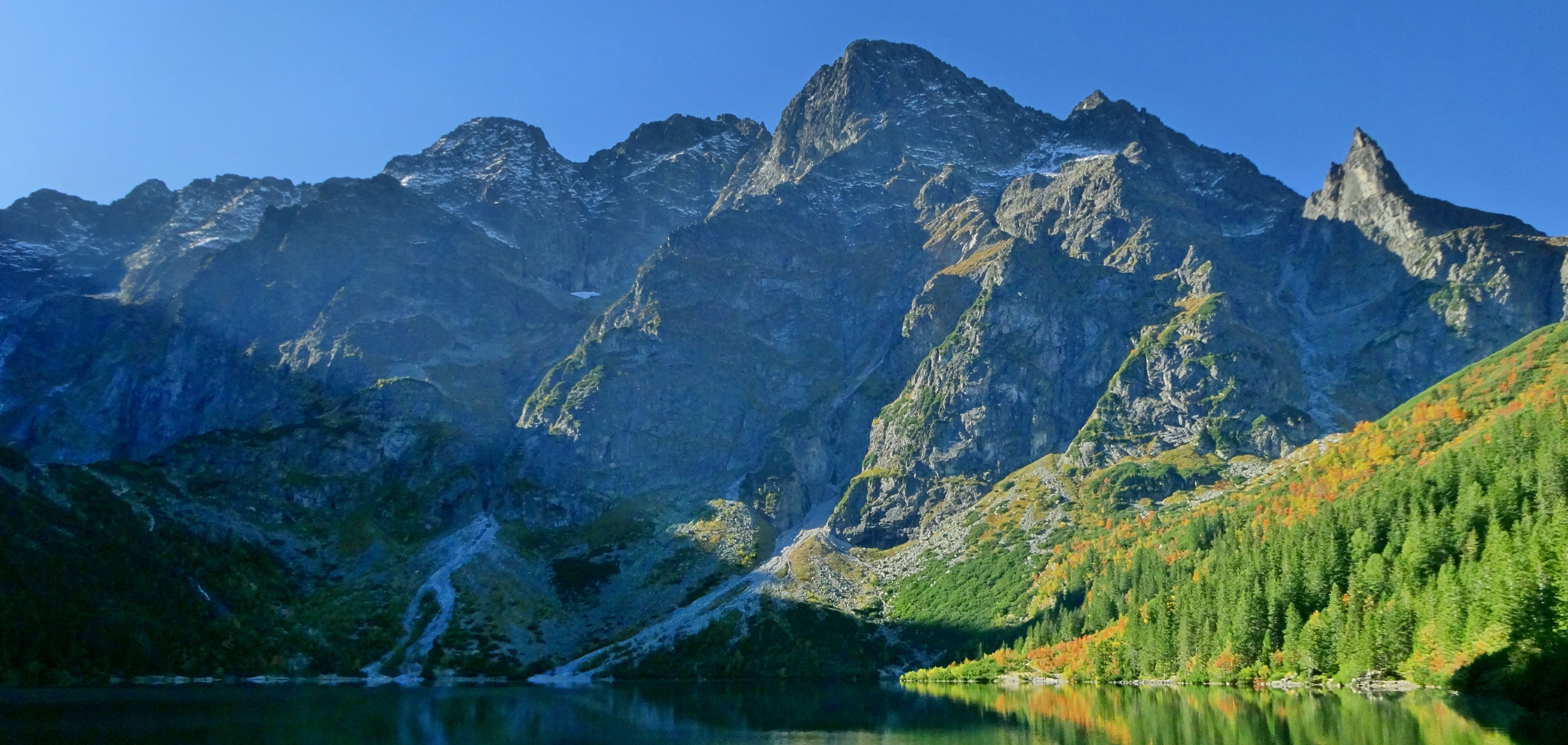 tatry mountains morskie oko the high tatras landscape nature 2k 4k