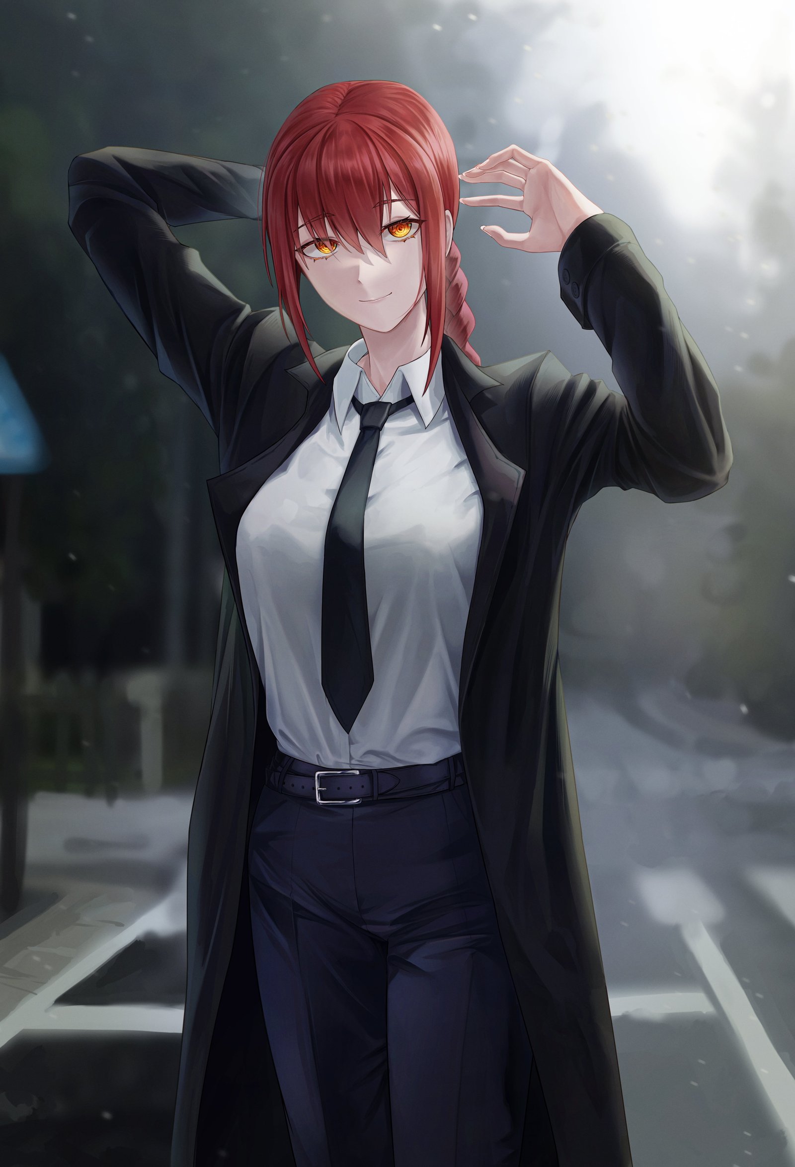 anime girls Chainsaw Man Makima 2k 4k