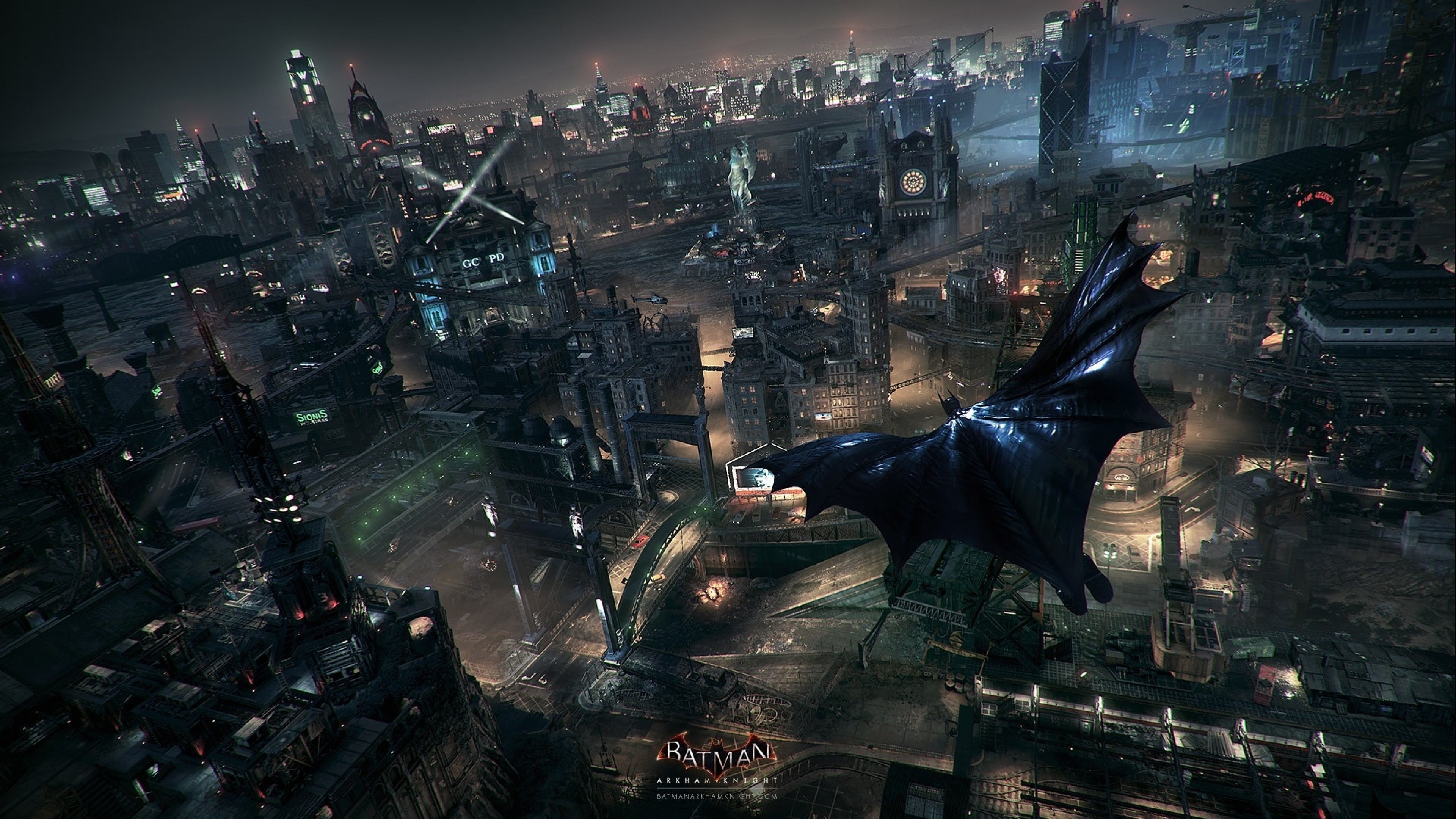 Batman wallpaper Arkham Knight Rocksteady Studios Gotham City 2k 4k