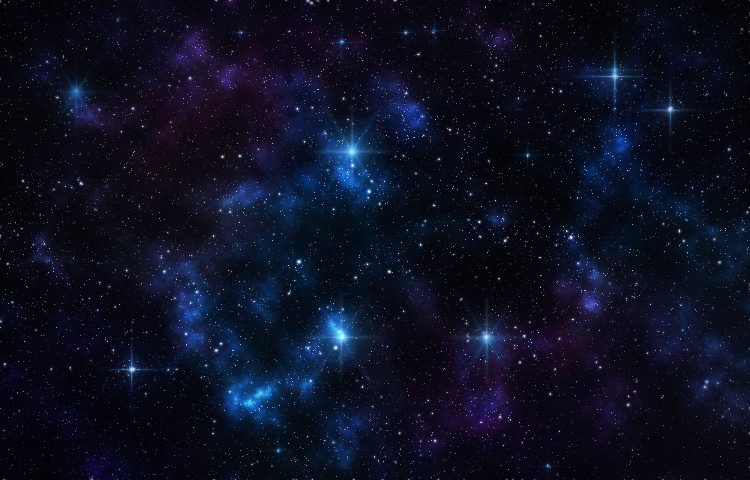 galaxy graphic wallpaper starfield stars space universe astronomy 2k