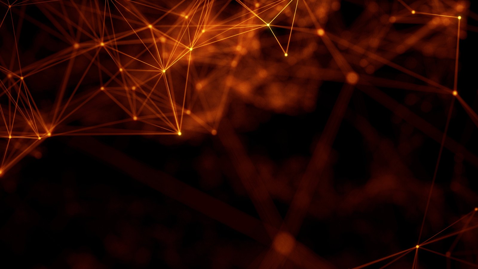 geometry cyberspace digital art abstract lines illuminated 2k 4k 5k
