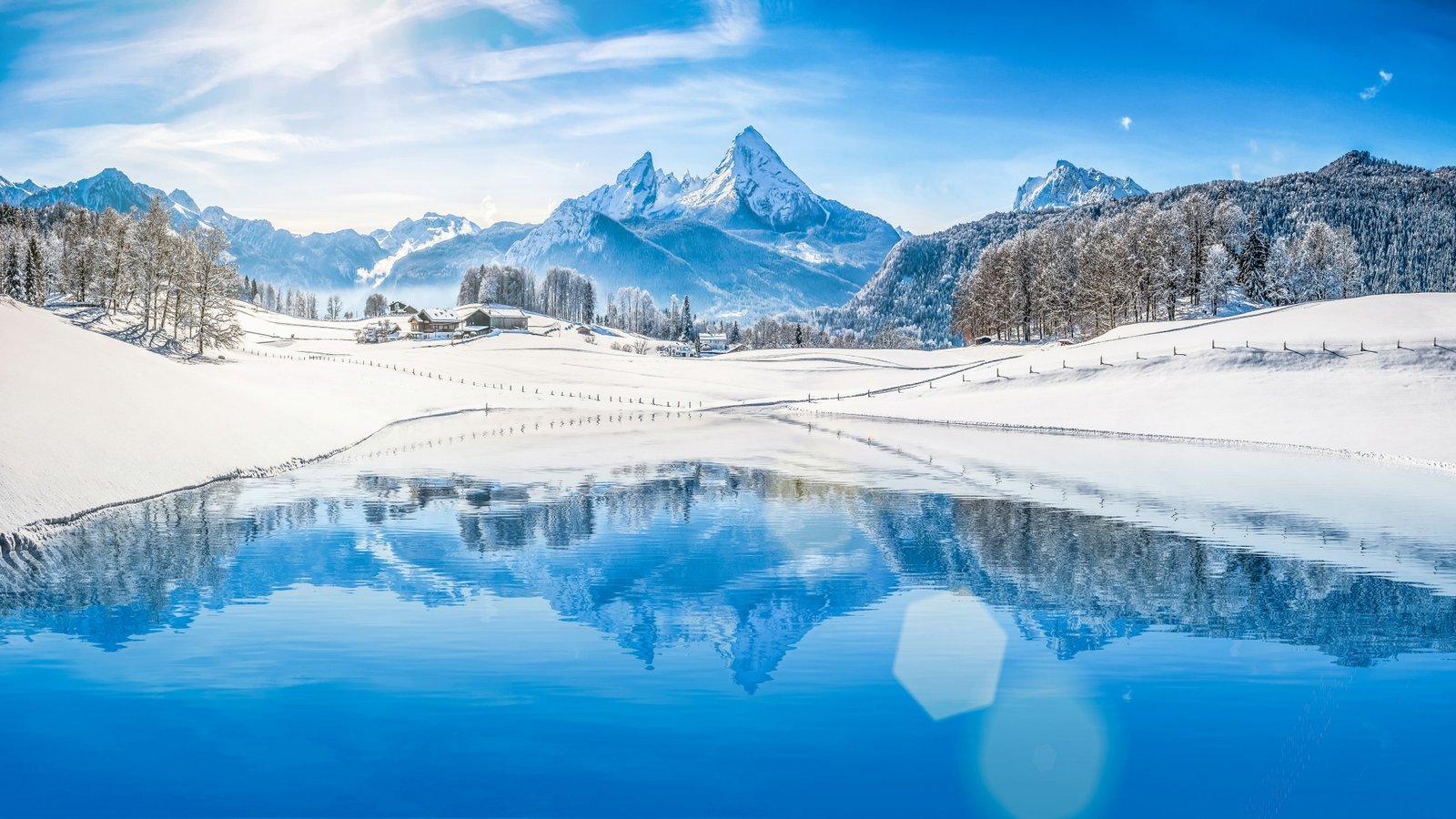 mountain berchtesgaden national park watzmann germany alps 2k 4k