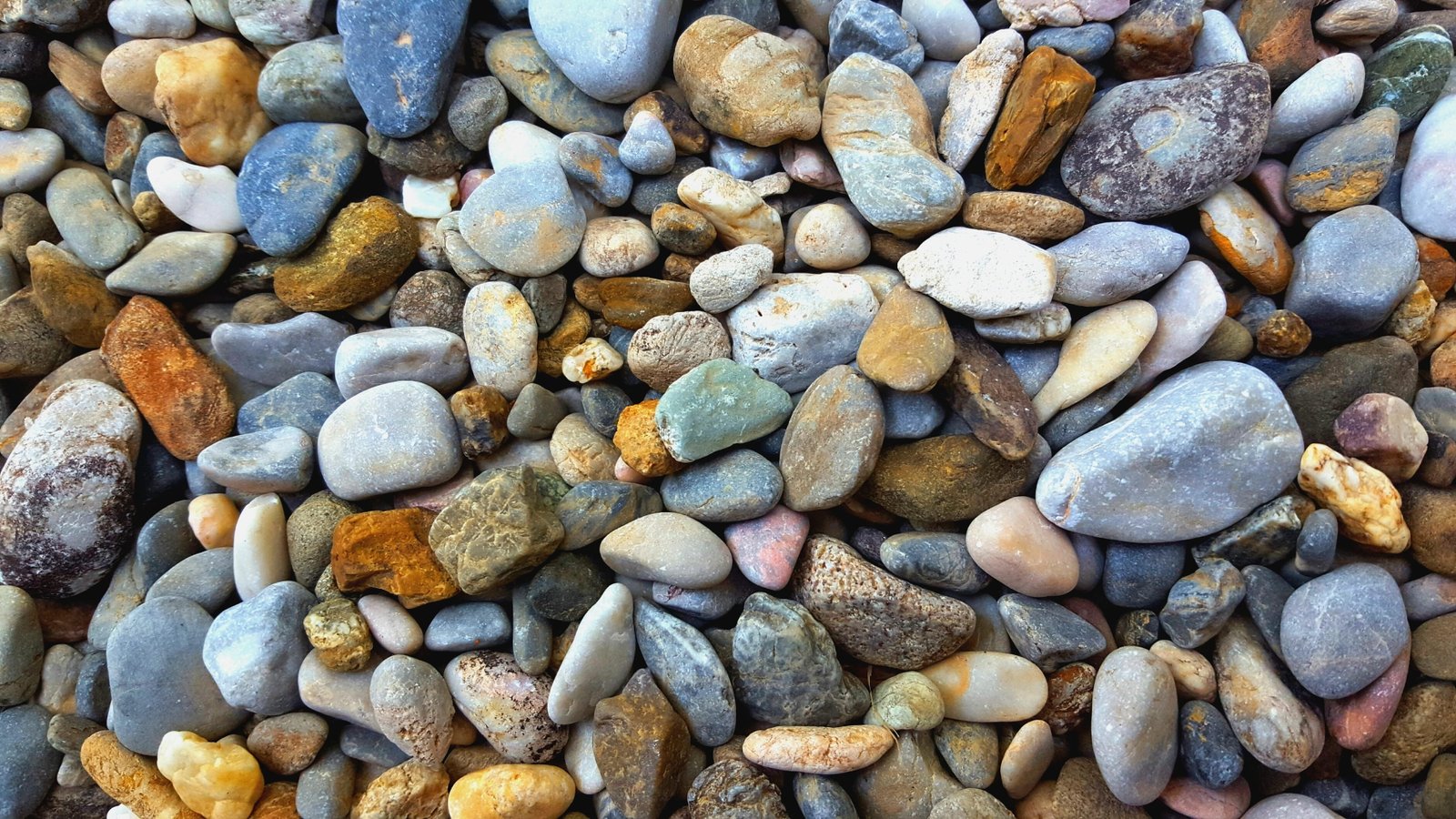 photo of assorted color stones rock nature sky mountain summer 2k 4k