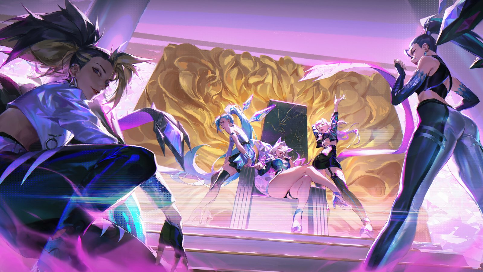 Riot Games League of Legends kda Evelynn 2k 4k