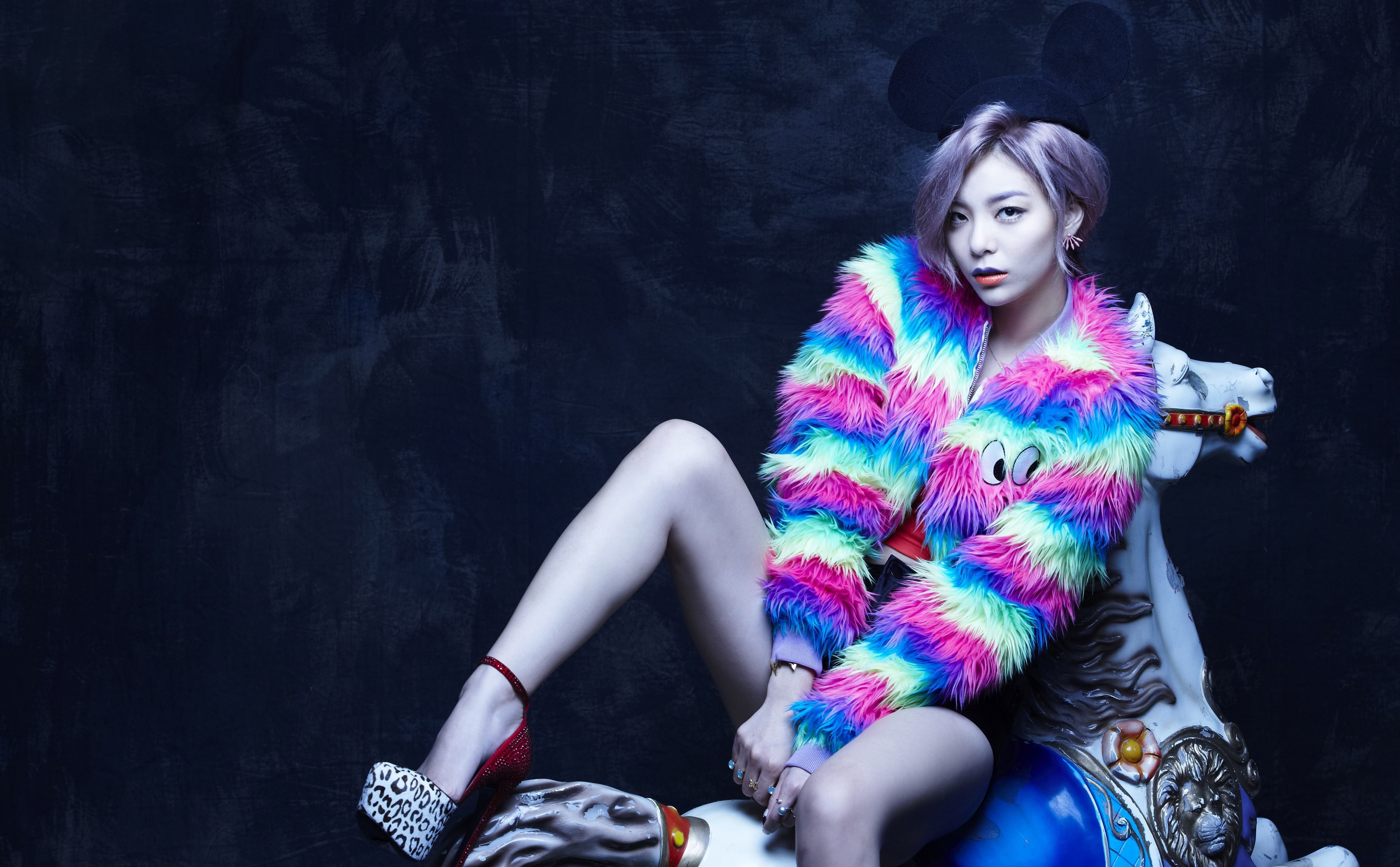 Ailee Magazine women s black shorts Music Others korea 2k 4k 5k