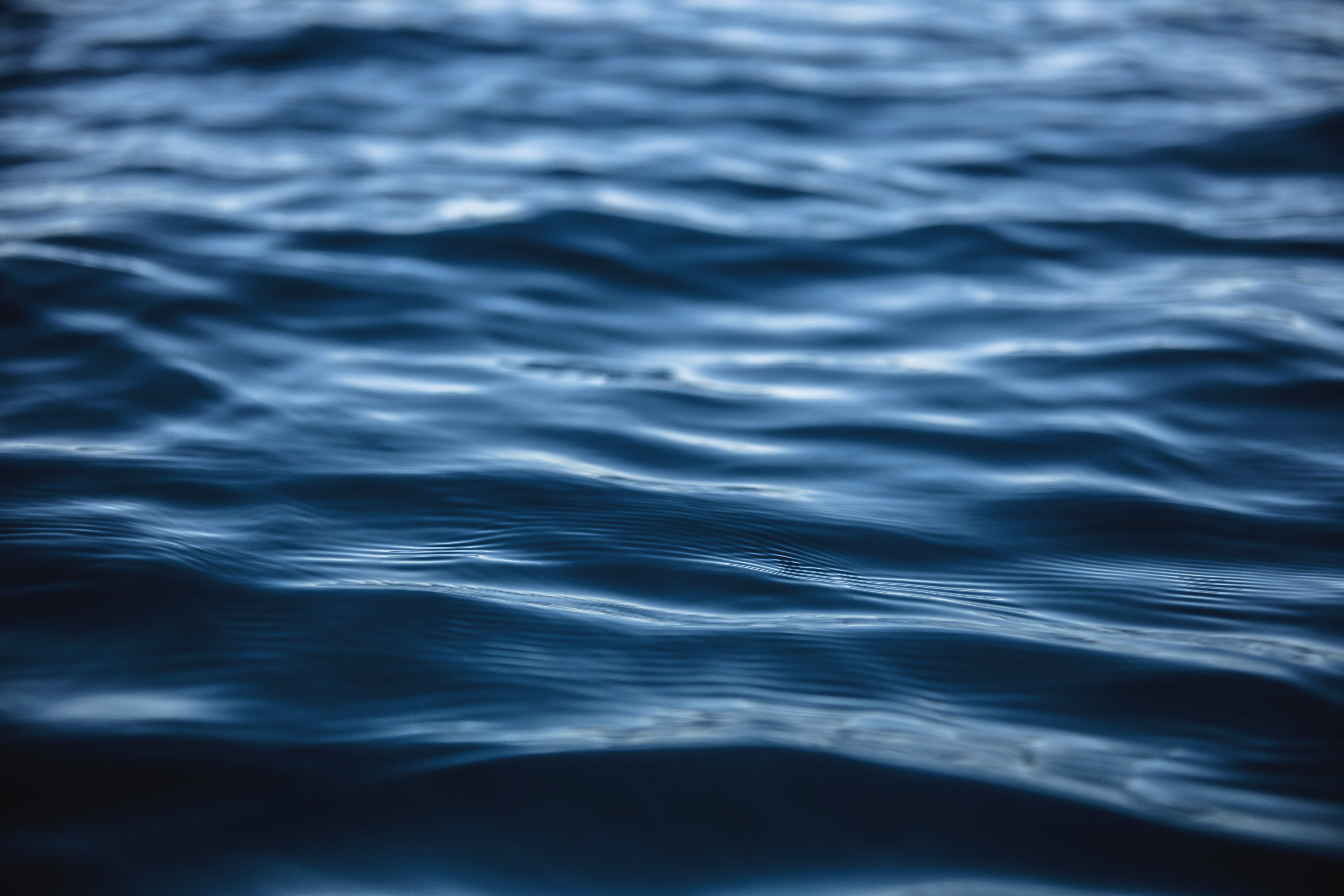 blue water close up photo surface sea ocean texture ripple 2k 4k 5k 8k