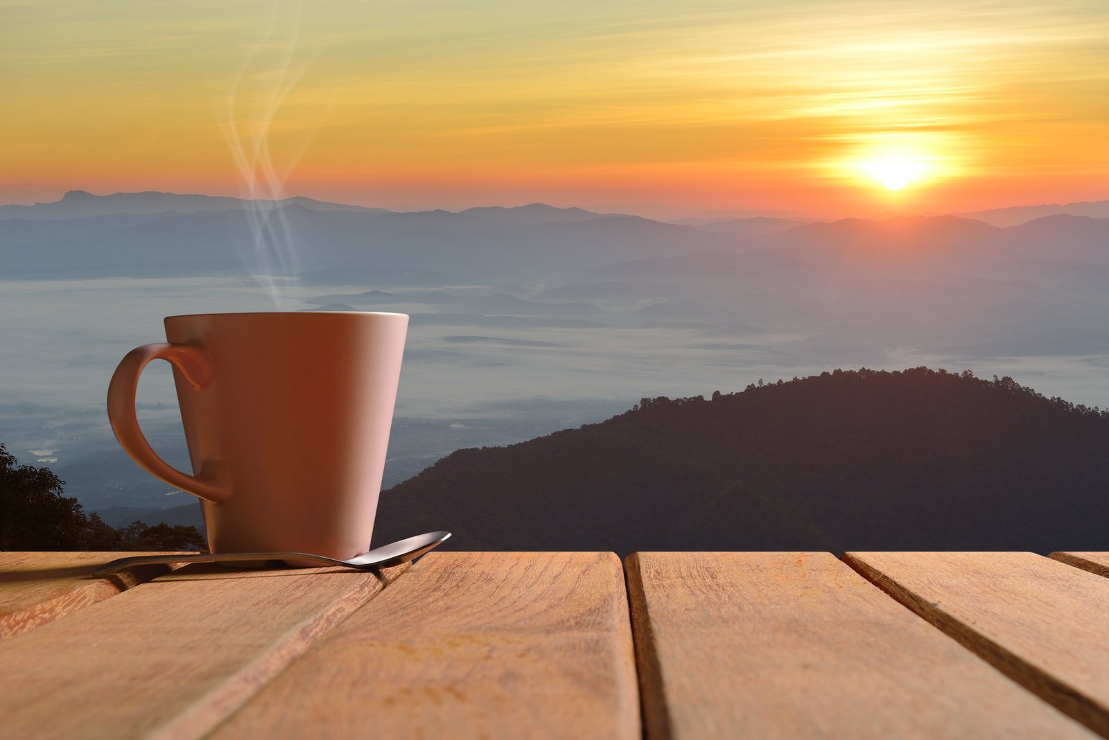 coffee morning photography hd sunrise drink 2k 4k 5k