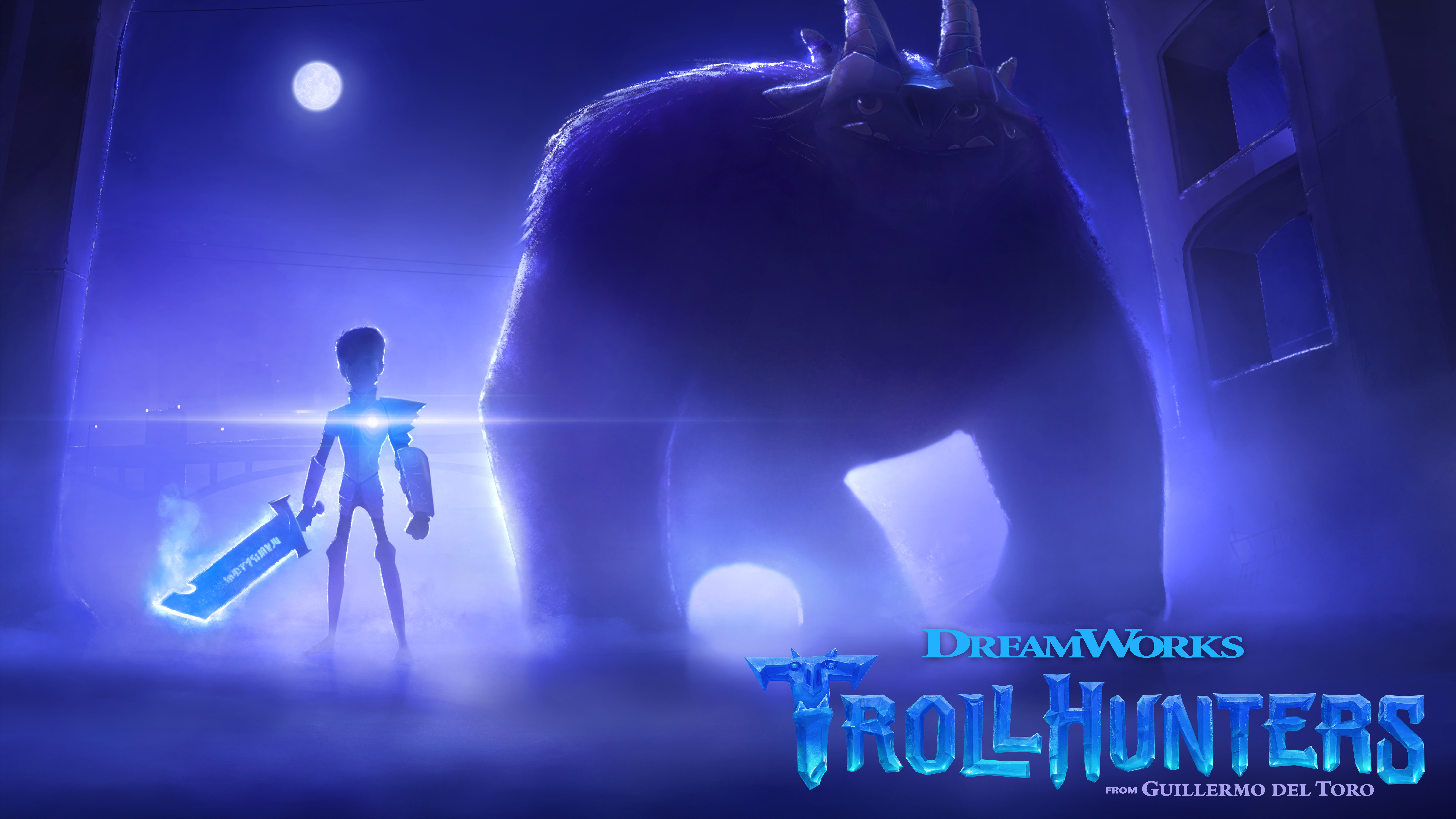 DreamWorks Troll Hunters illustration Trollhunters Animation 2k 4k 5k 8k