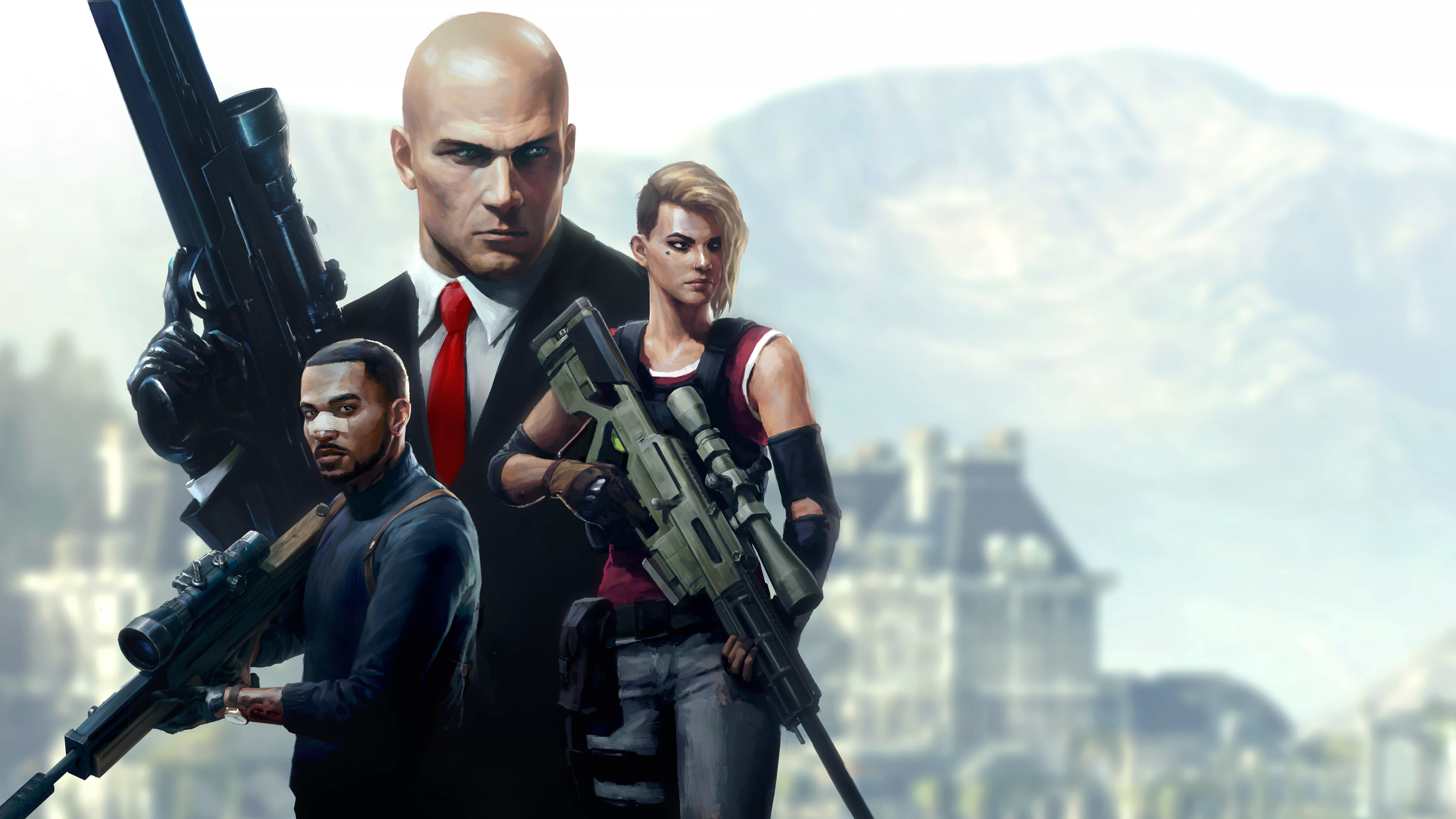 Hitman 2 artwork poster 2k 4k 5k 8k