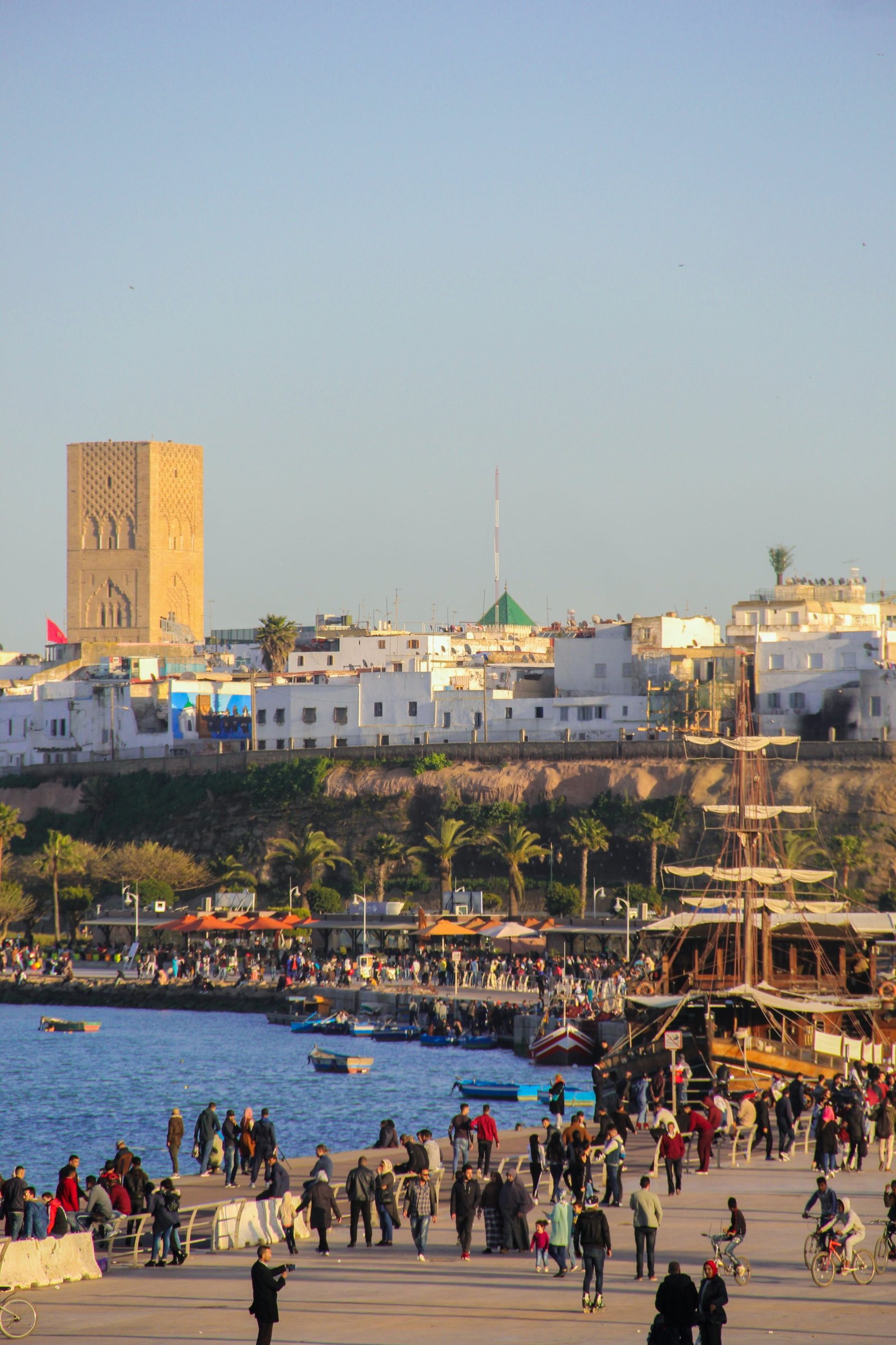 rabat morocco beach hassan tower islam mosque boss architecture 2k