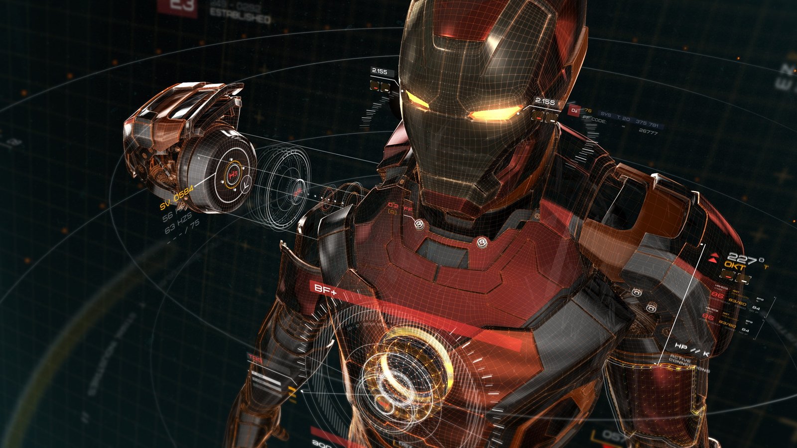 superhero Iron Man artwork comic books 2k 4k