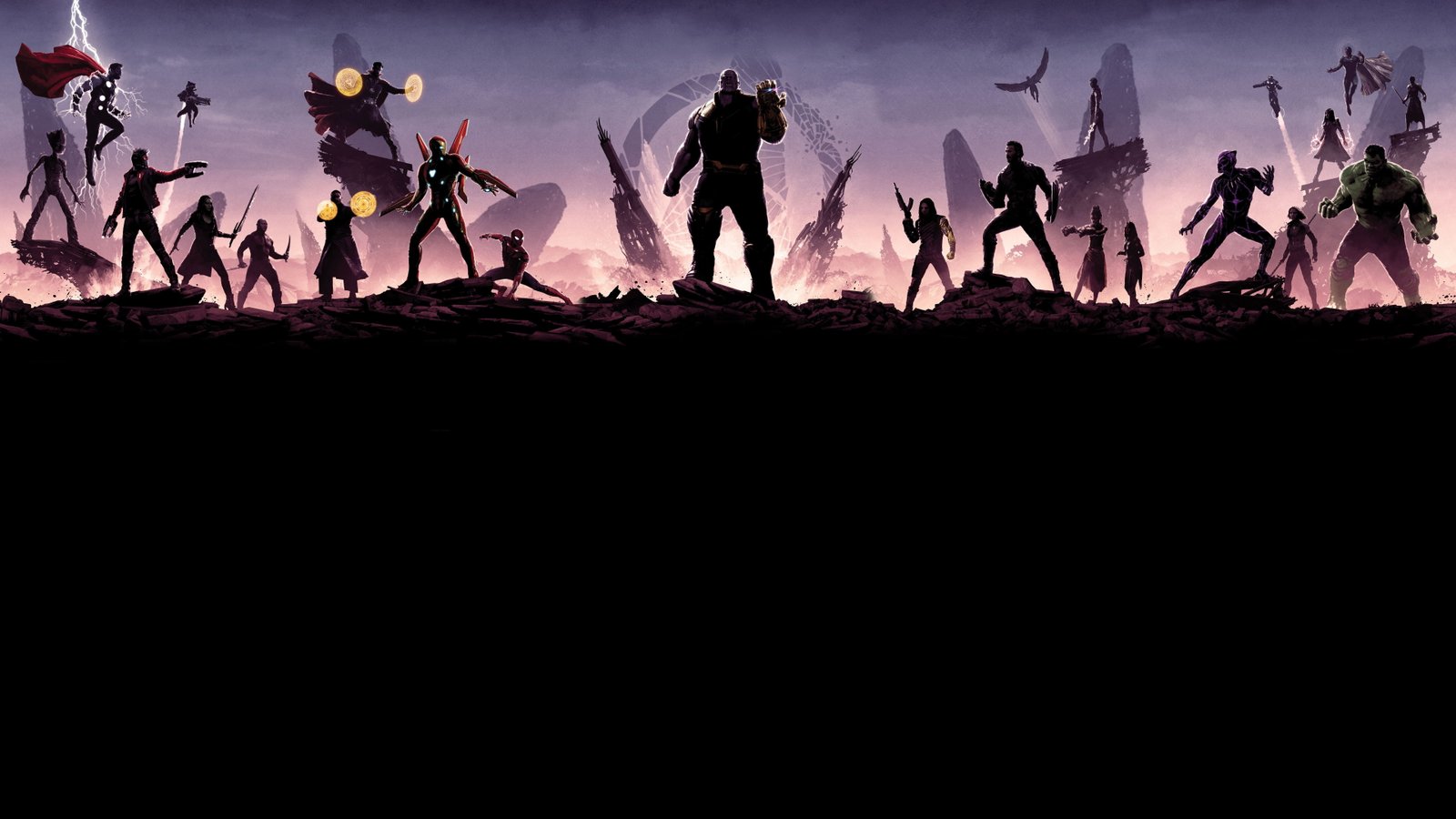 avengers infinity war movies hd minimalism 2k 4k 5k 8k
