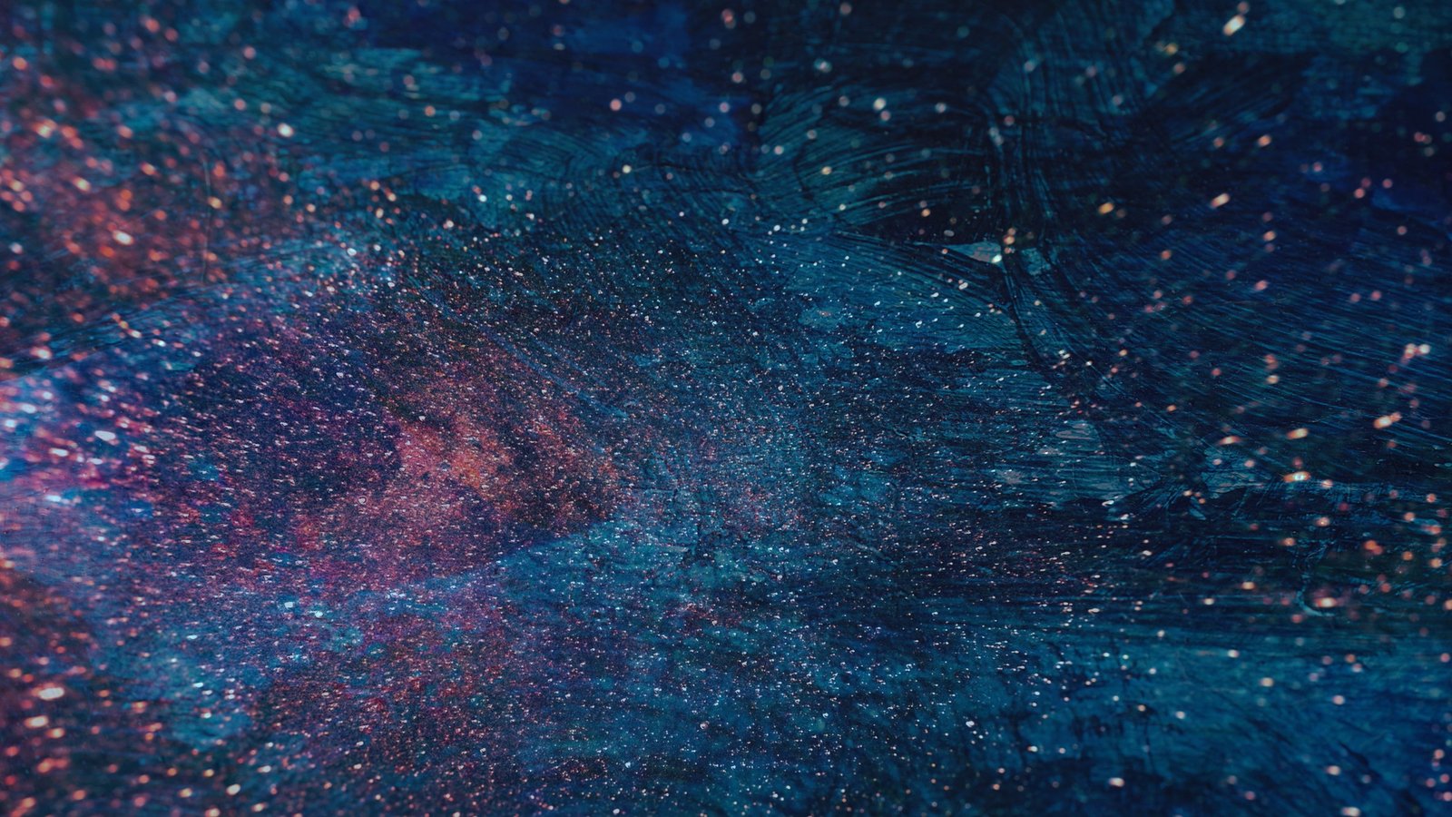 Blue and Red Galaxy Artwork abstract background oil painting 2k 4k 5k