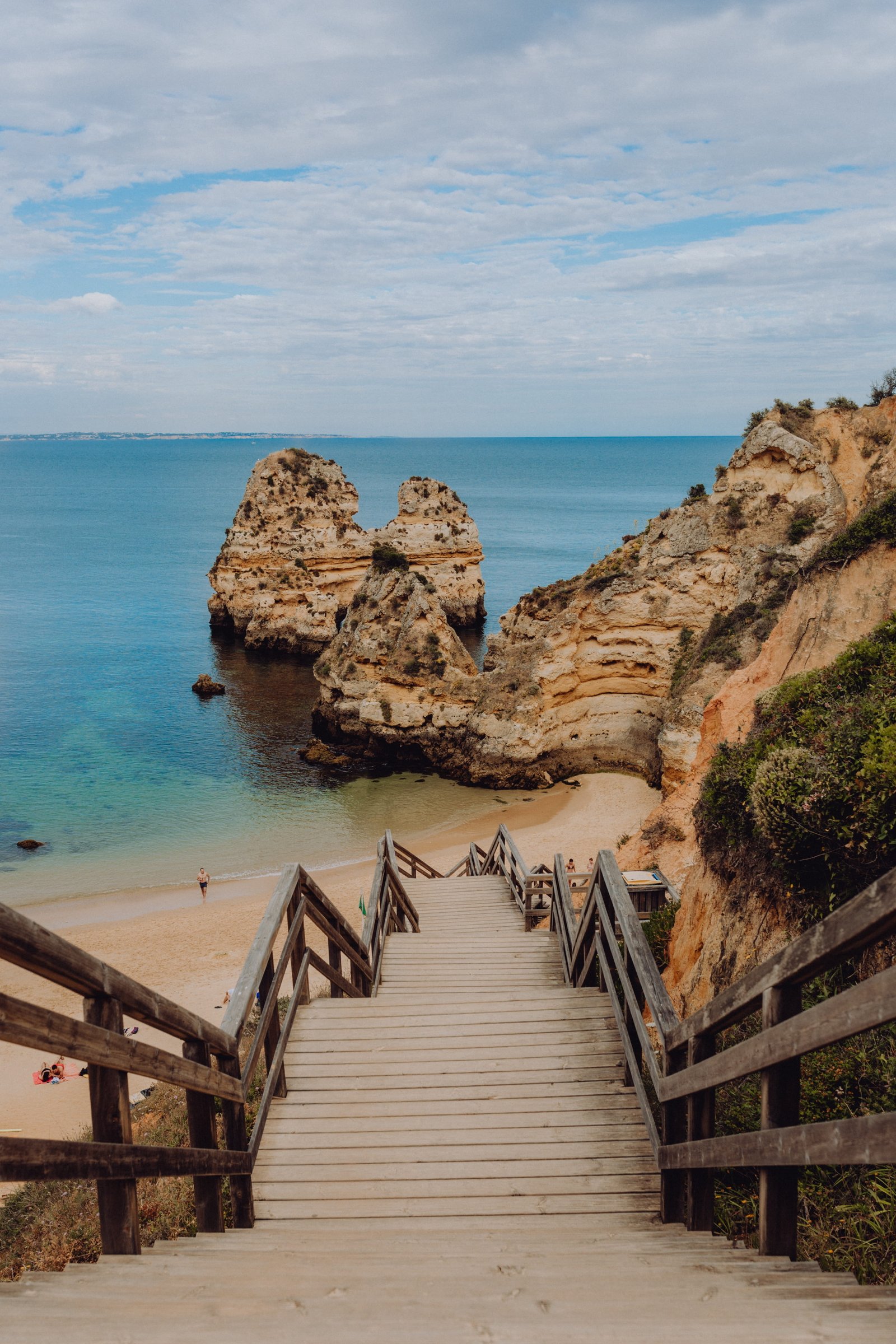 Camilo beach Praia do in Lagos Algarve Portugal ocean 2k