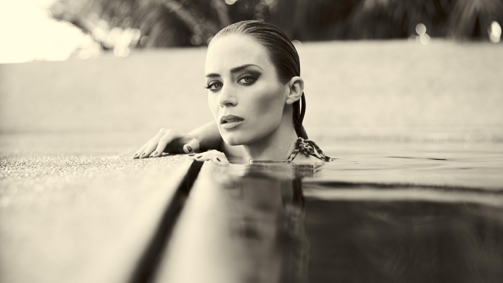 Emily Blunt beauty brunette 2k 4k 5k 8k